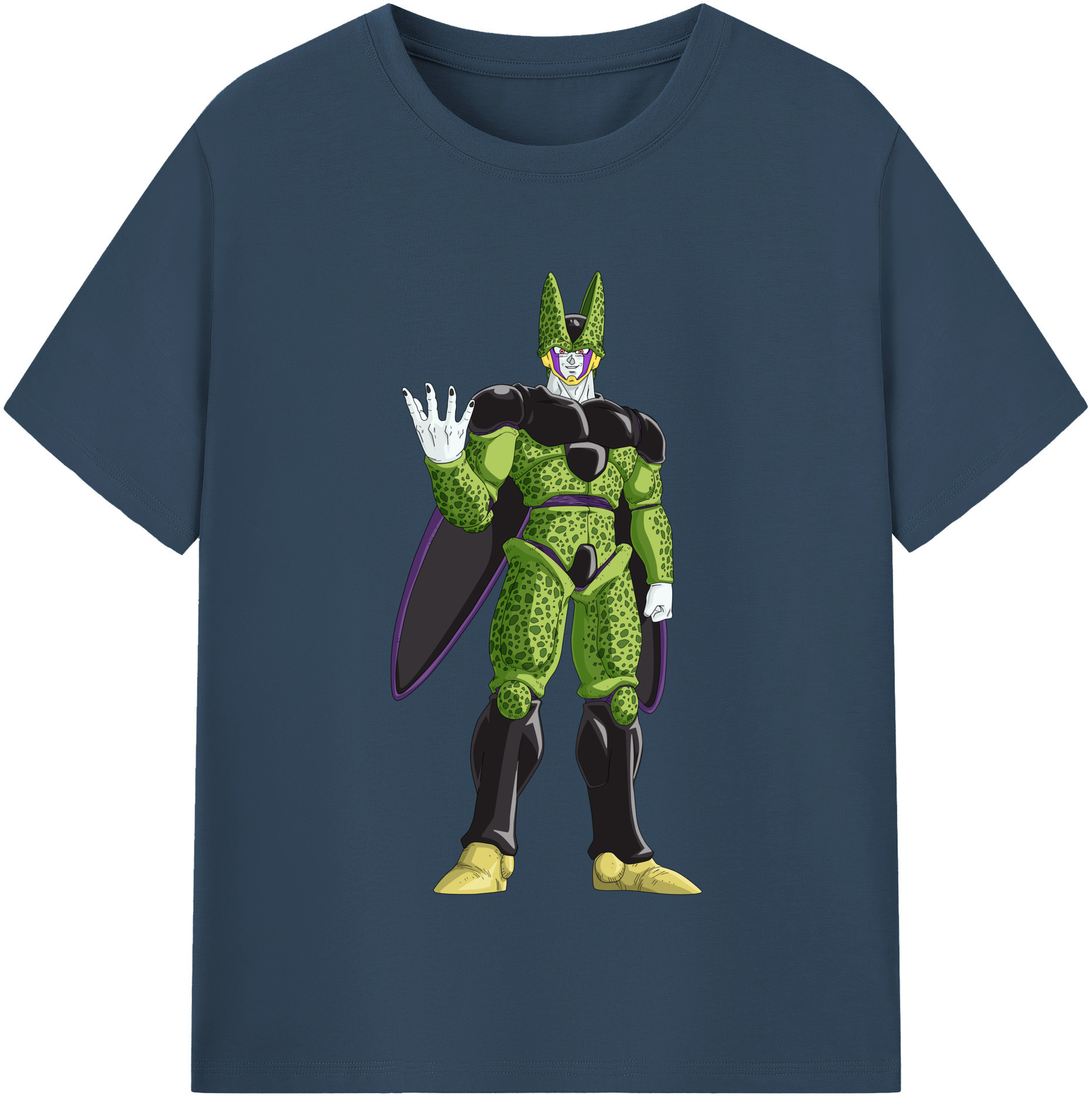 （画像用） ドラゴンボール セル DRAGON BALL Cell レディースカジュアルプリントTシャツ（綿100％）