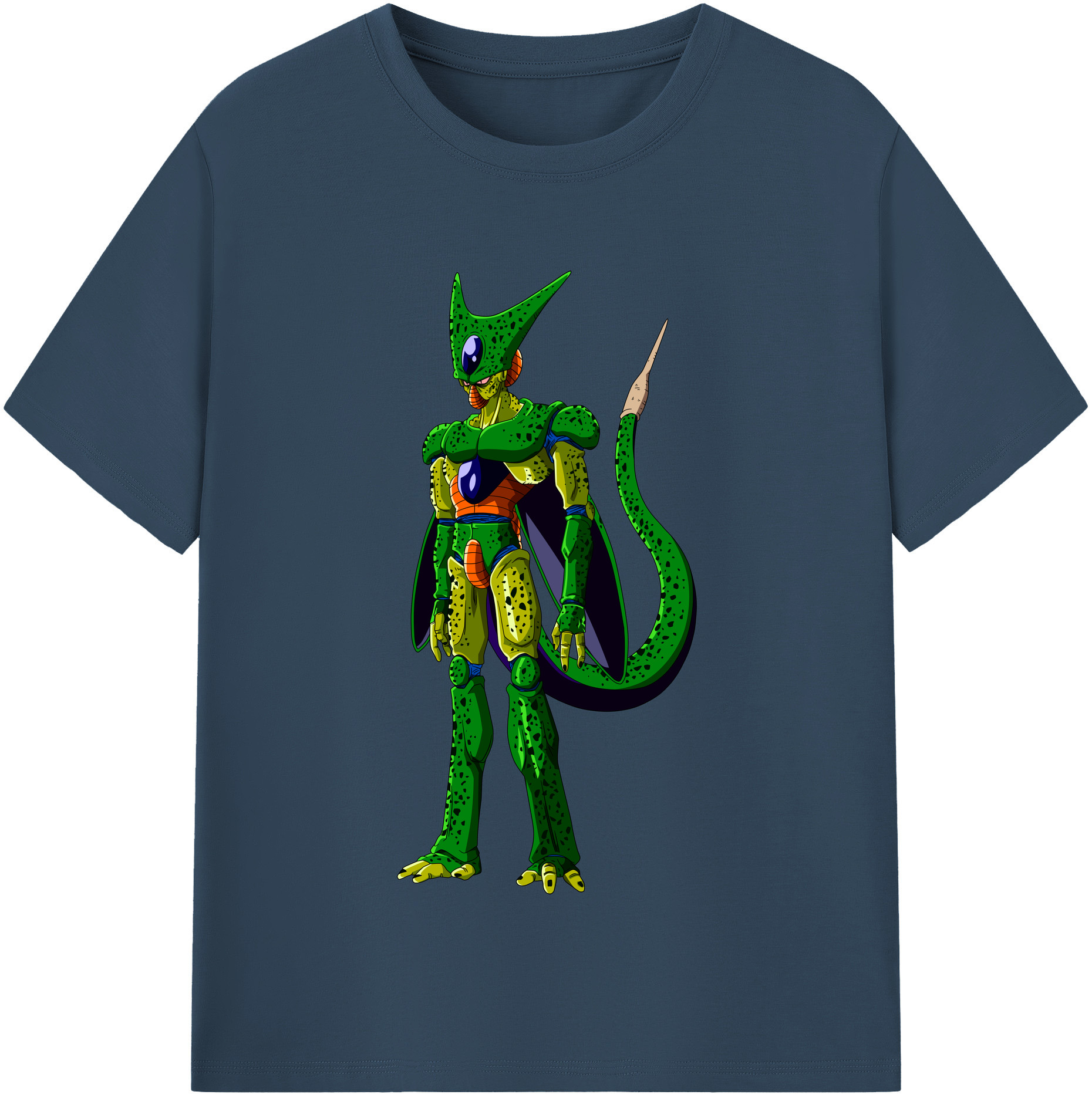 （画像用） ドラゴンボール セル DRAGON BALL Cell レディースカジュアルプリントTシャツ（綿100％）