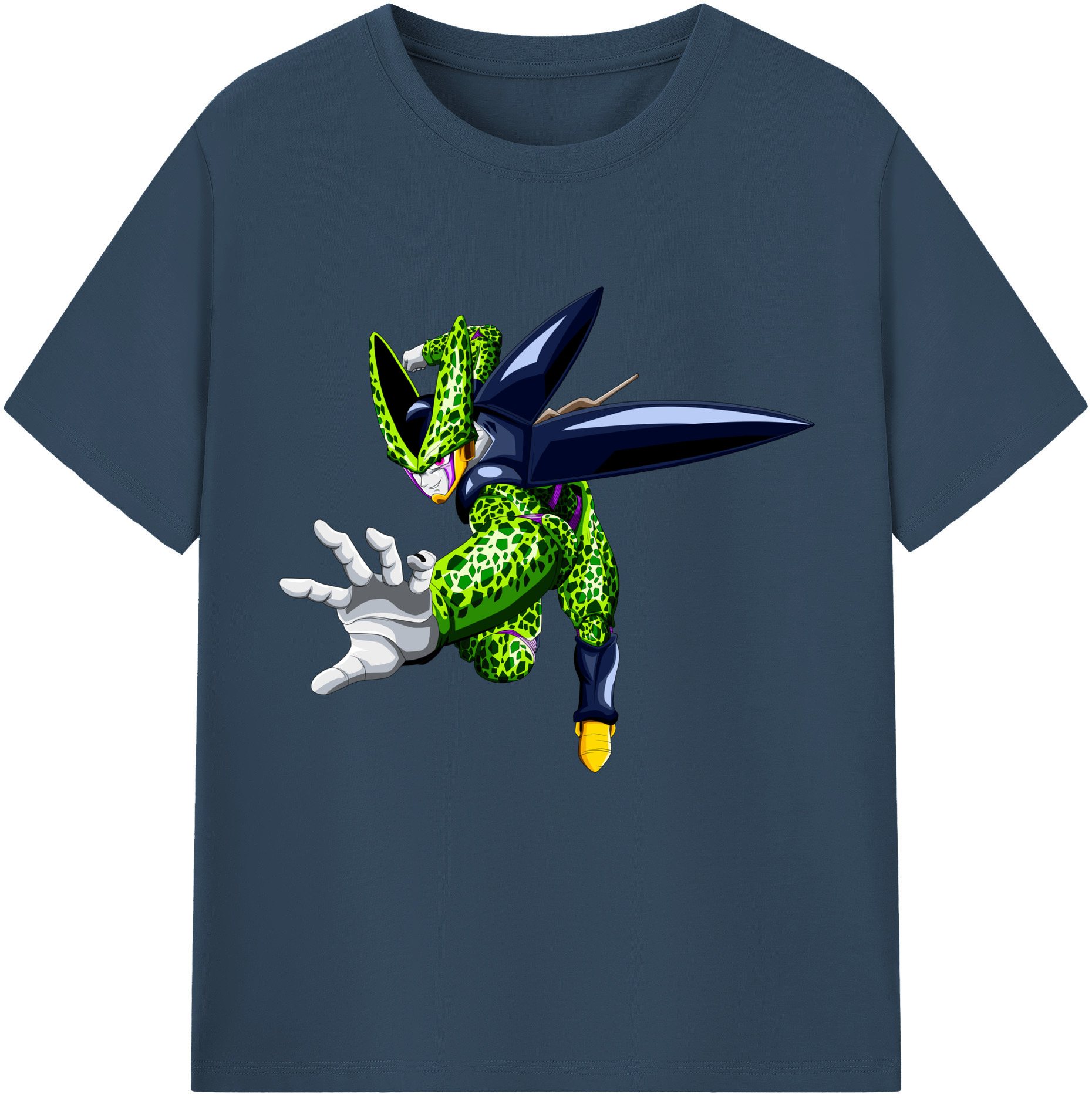 （画像用） ドラゴンボール セル DRAGON BALL Cell レディースカジュアルプリントTシャツ（綿100％）