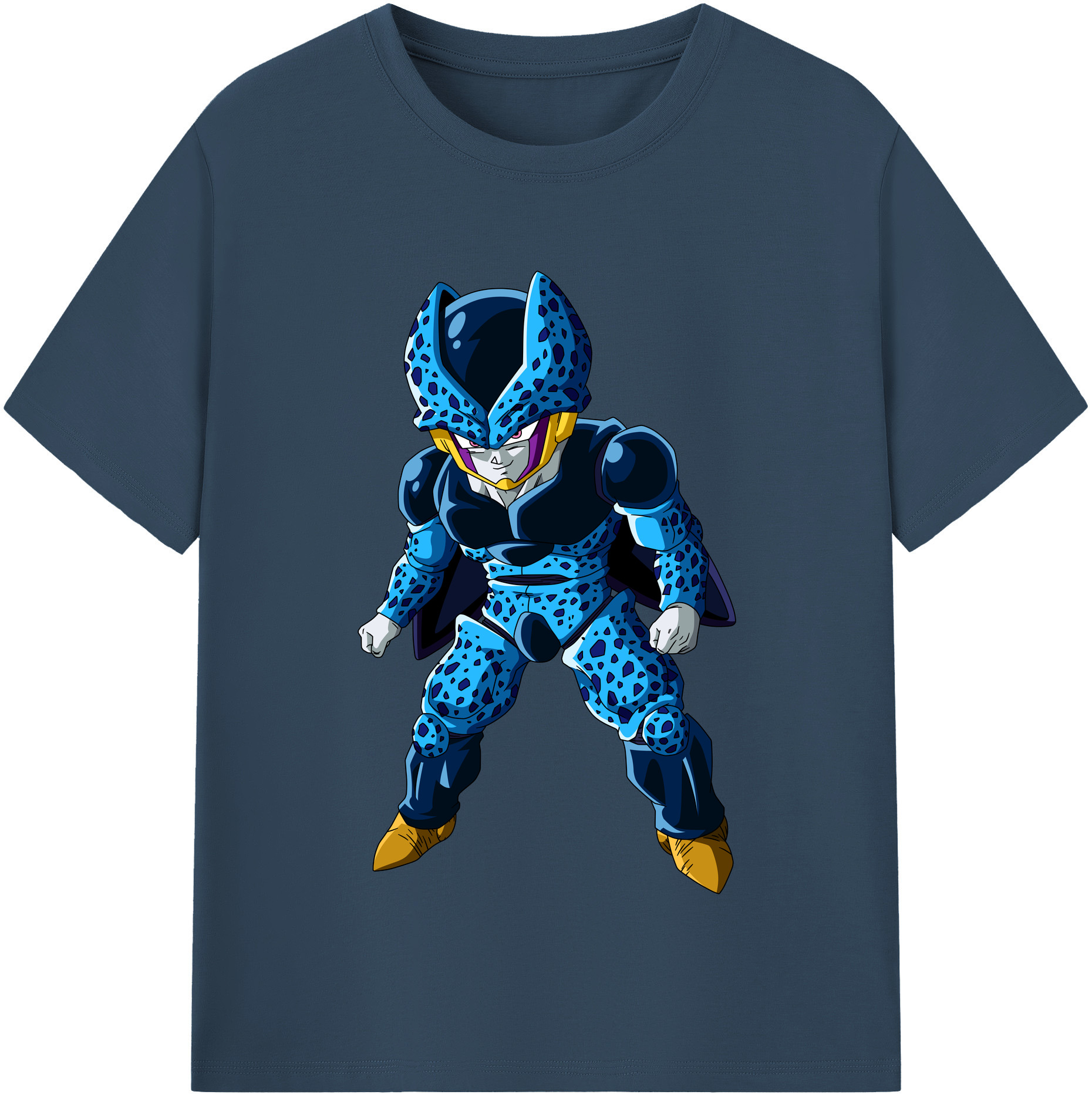 （画像用） ドラゴンボール セル DRAGON BALL Cell レディースカジュアルプリントTシャツ（綿100％）