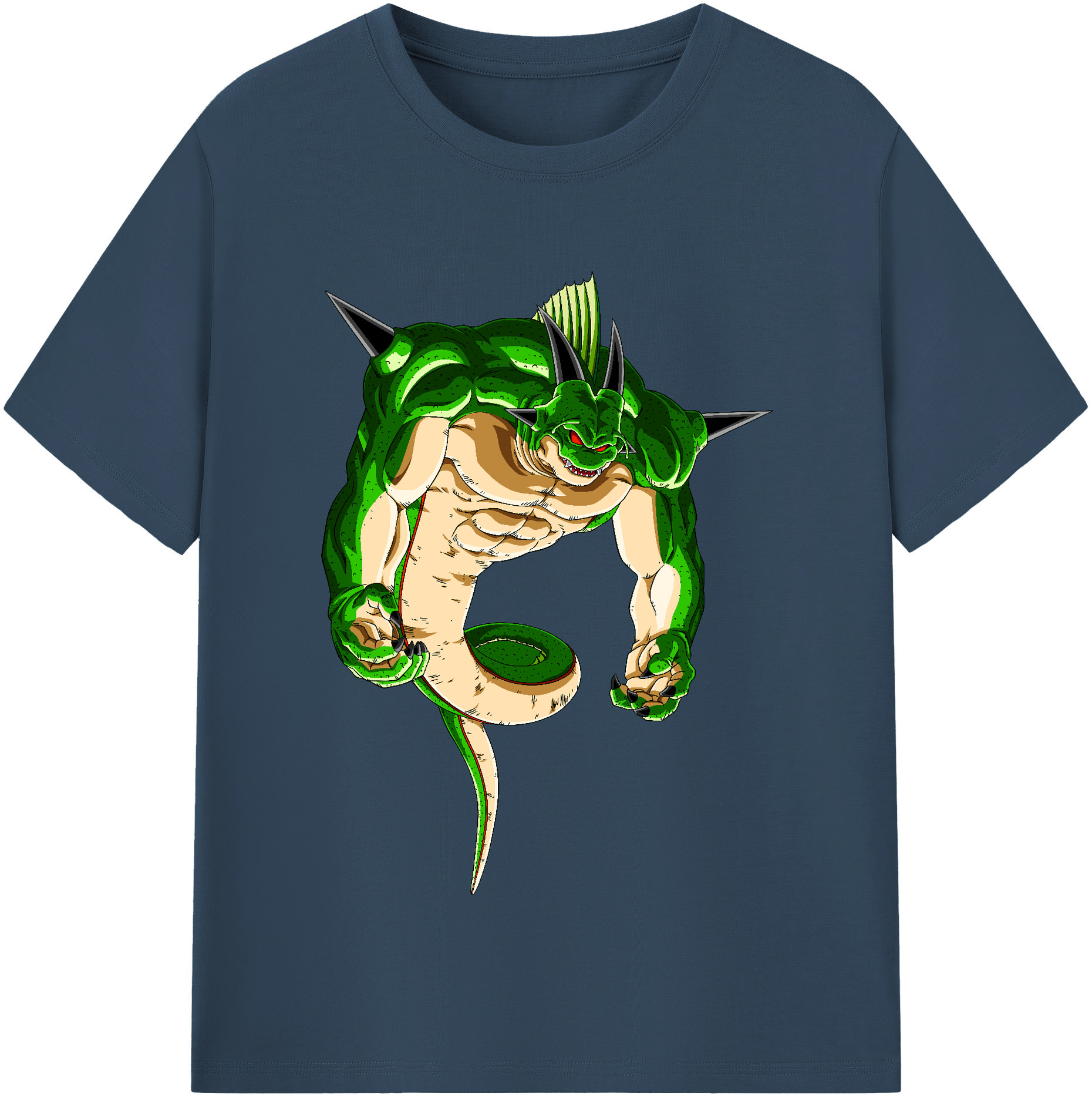 （画像用） ドラゴンボール 神龍 シェンロン DRAGON BALL Shenron レディースカジュアルプリントTシャツ（綿100％）