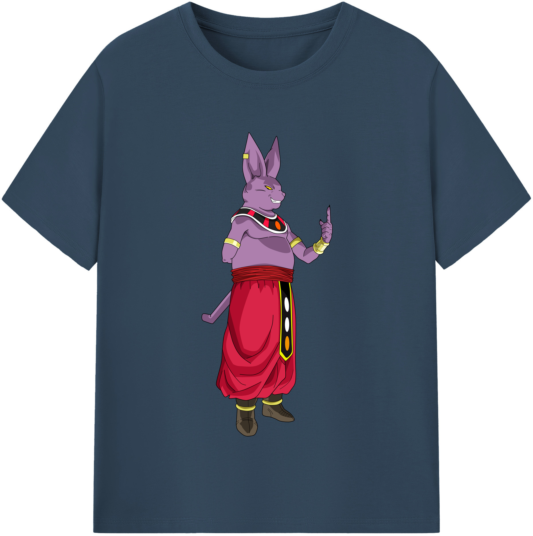 （画像用） ドラゴンボール シャンパ DRAGON BALL Champa レディースカジュアルプリントTシャツ（綿100％）