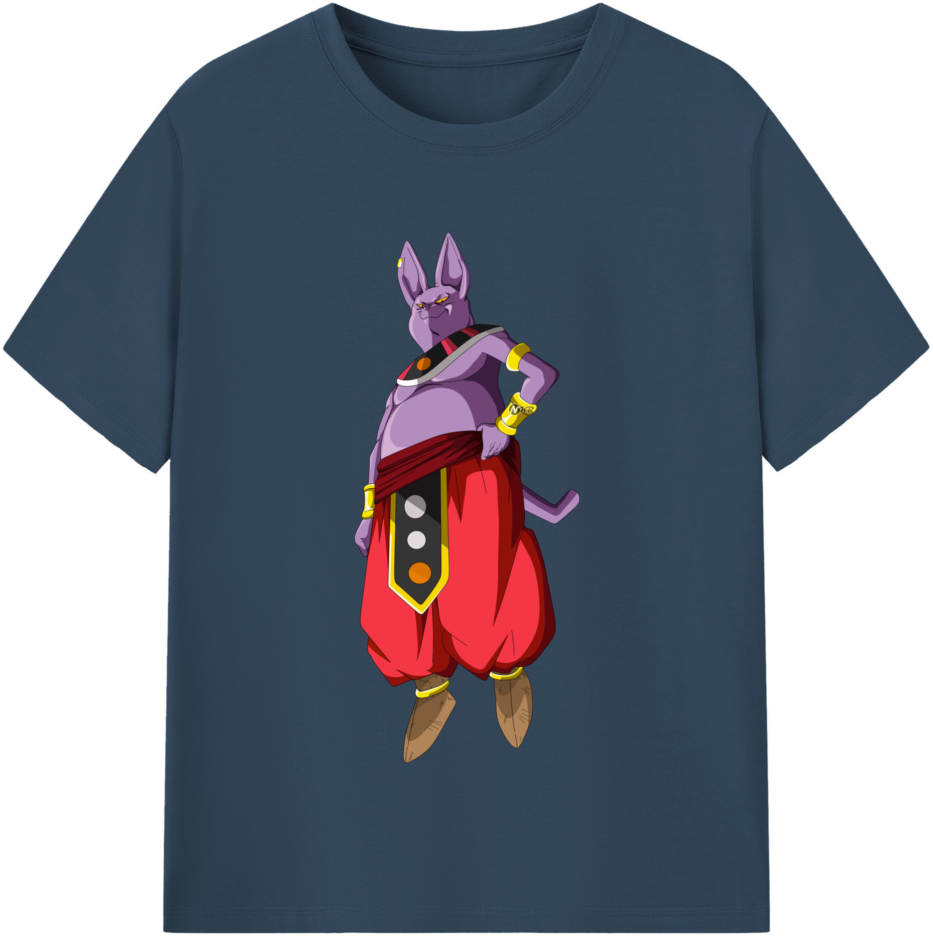（画像用） ドラゴンボール シャンパ DRAGON BALL Champa レディースカジュアルプリントTシャツ（綿100％）