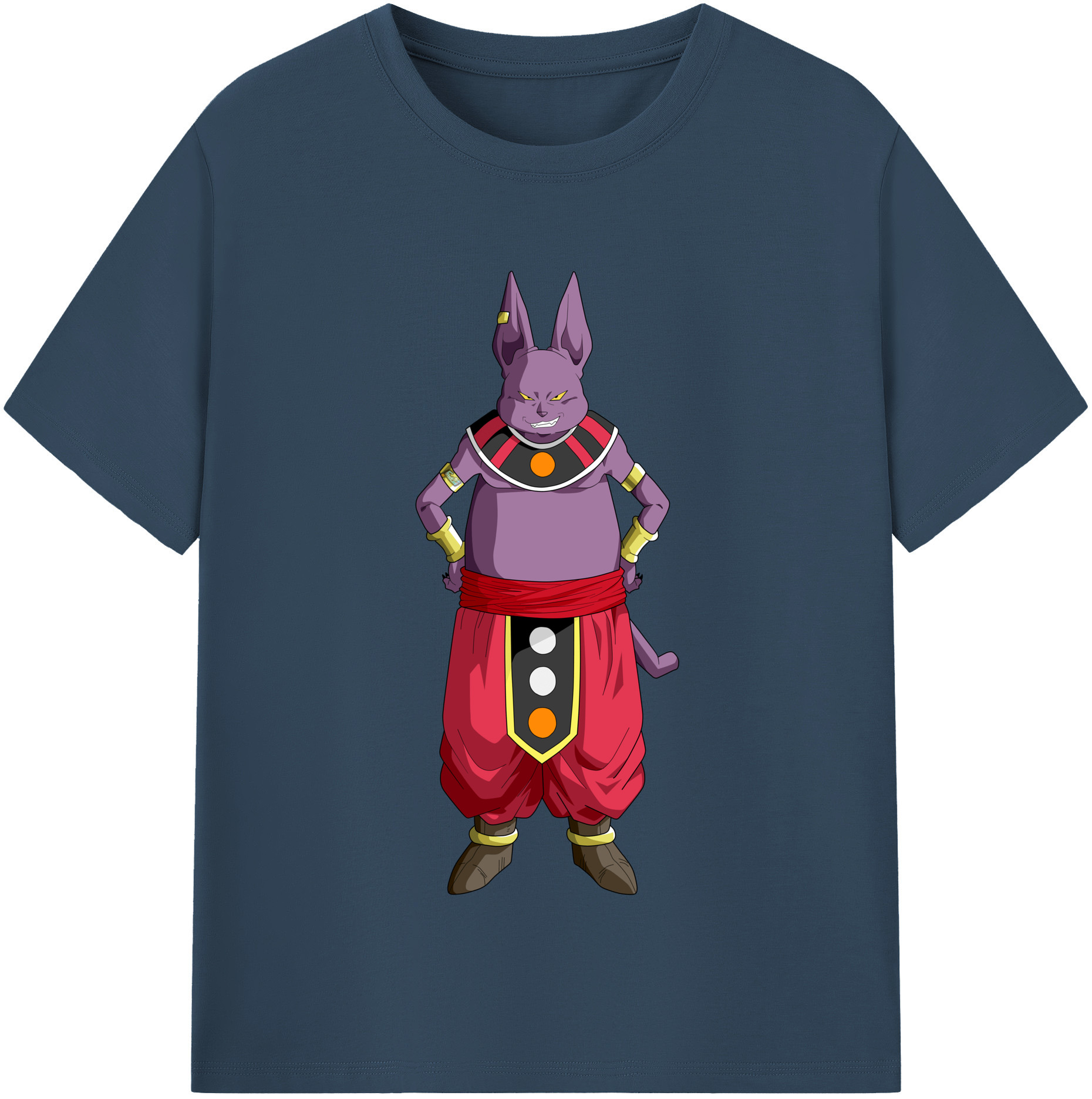（画像用） ドラゴンボール シャンパ DRAGON BALL Champa レディースカジュアルプリントTシャツ（綿100％）