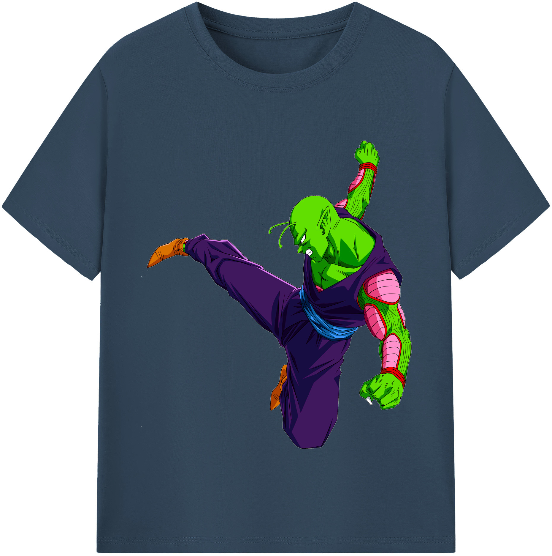 （画像用） ドラゴンボール ピッコロ DRAGON BALL Piccolo レディースカジュアルプリントTシャツ（綿100％）