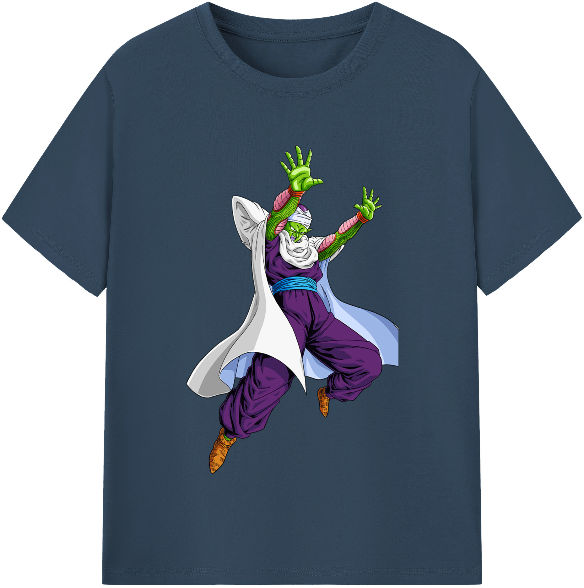 （画像用） ドラゴンボール ピッコロ DRAGON BALL Piccolo レディースカジュアルプリントTシャツ（綿100％）