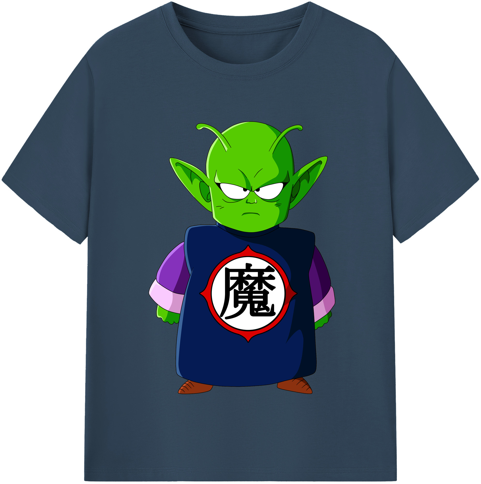 （画像用） ドラゴンボール ピッコロ DRAGON BALL Piccolo レディースカジュアルプリントTシャツ（綿100％）
