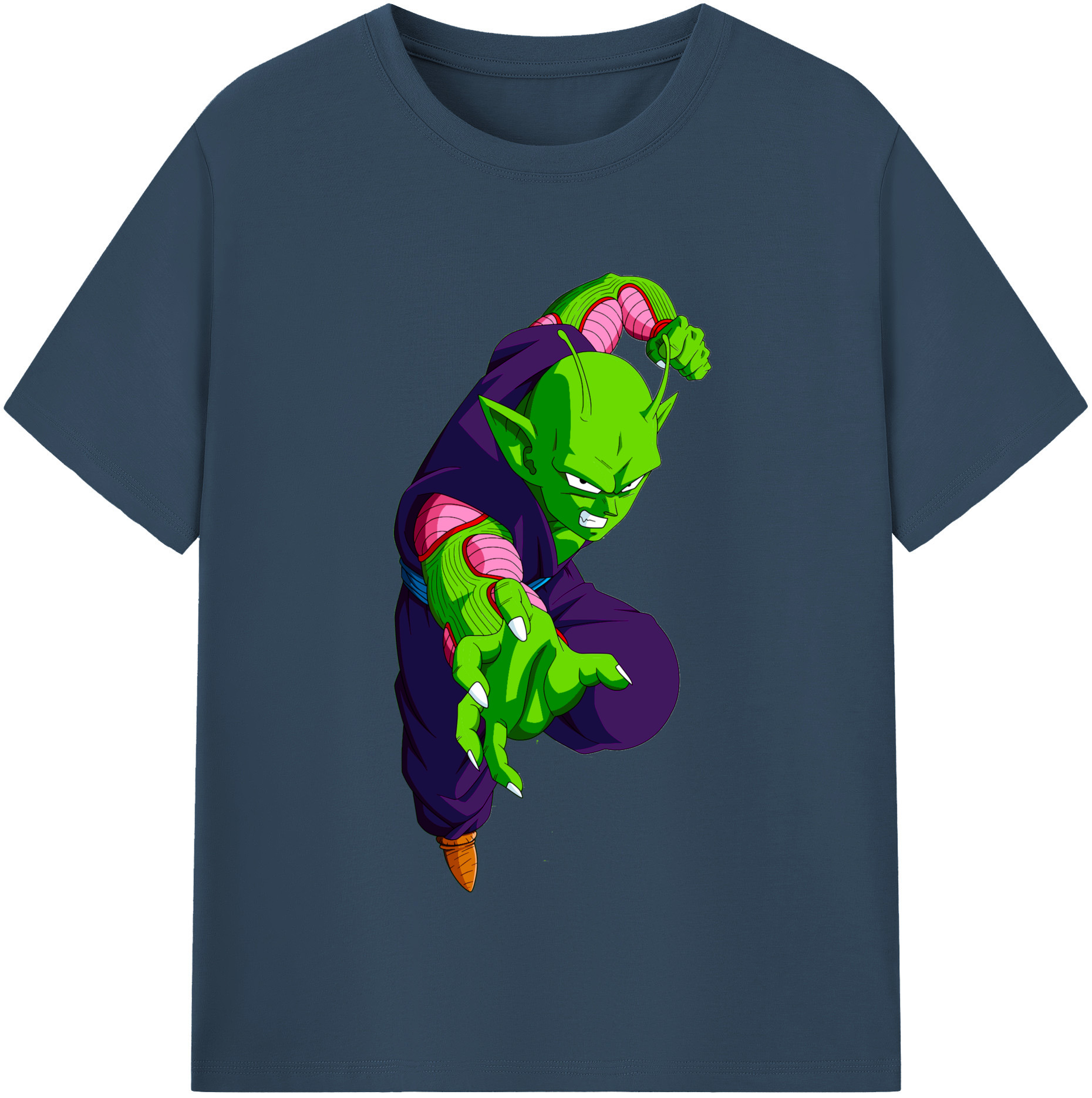 （画像用） ドラゴンボール ピッコロ DRAGON BALL Piccolo レディースカジュアルプリントTシャツ（綿100％）