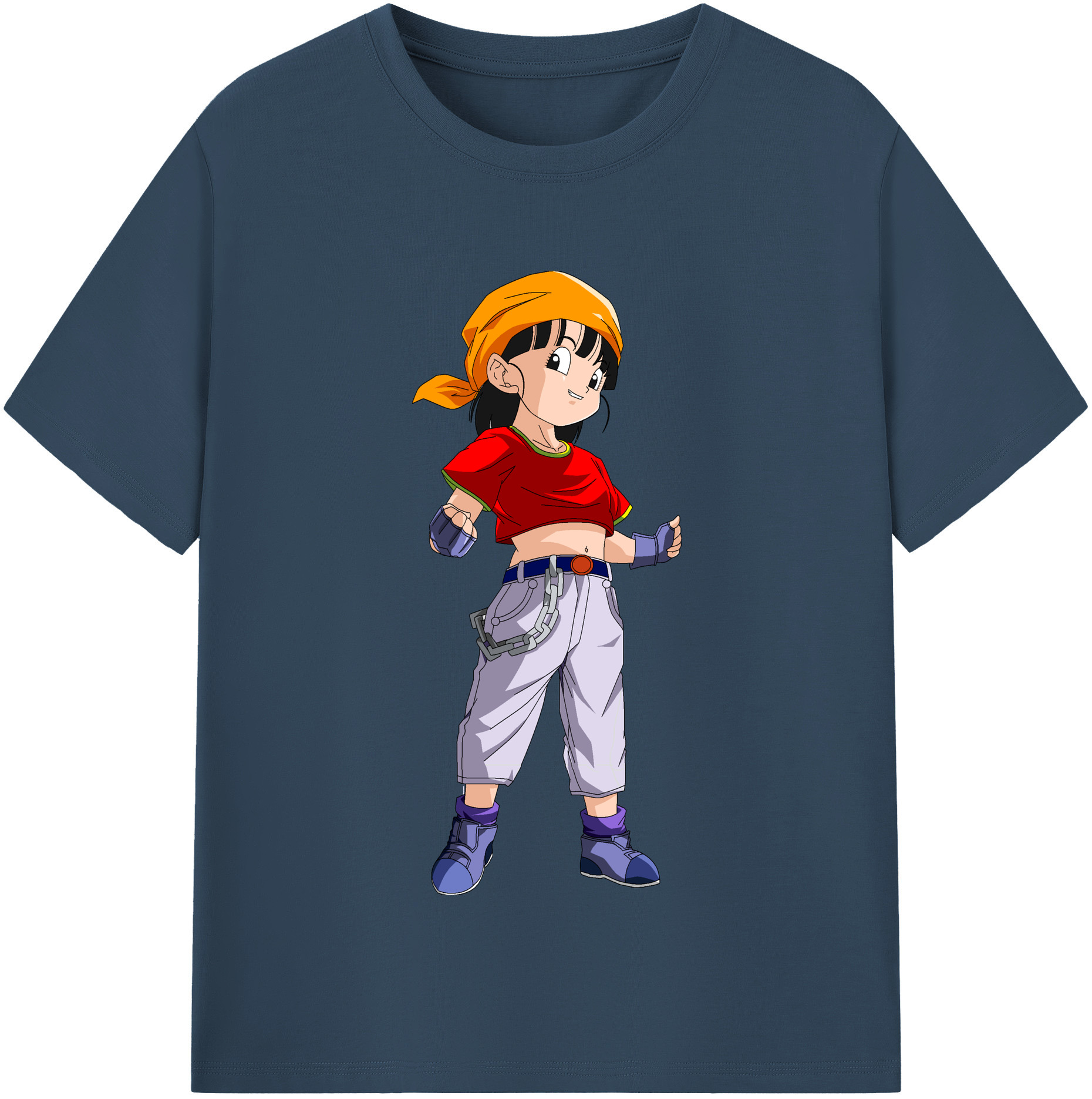（画像用） ドラゴンボール パン DRAGON BALL Pan レディースカジュアルプリントTシャツ（綿100％）