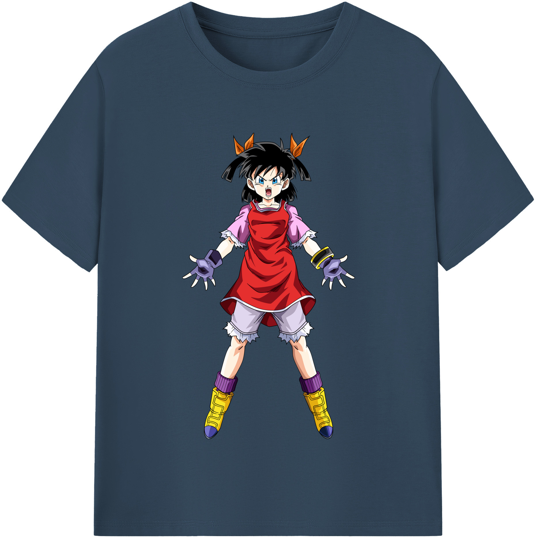 （画像用） ドラゴンボール パン DRAGON BALL Pan レディースカジュアルプリントTシャツ（綿100％）