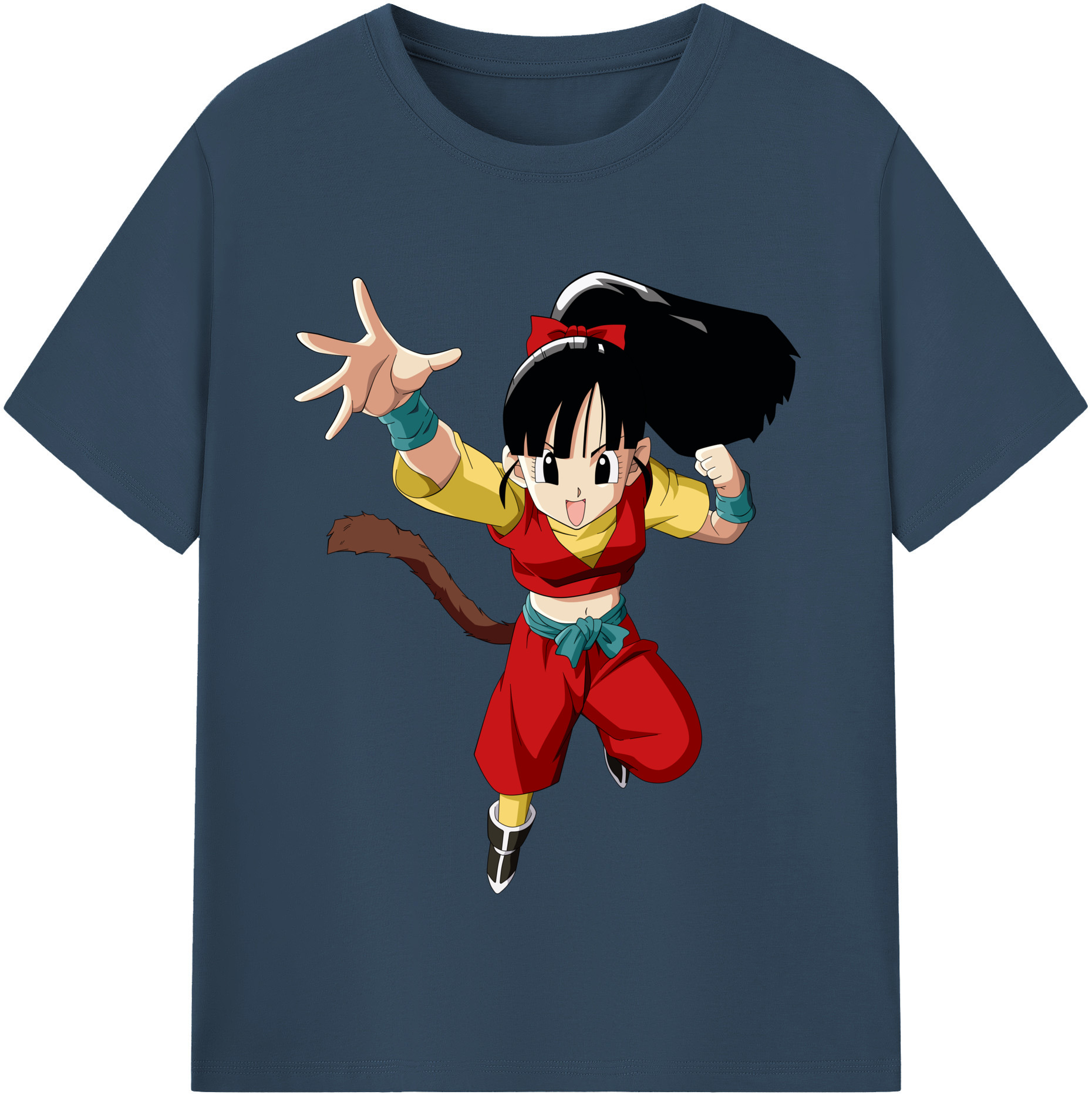 （画像用） ドラゴンボール パン DRAGON BALL Pan レディースカジュアルプリントTシャツ（綿100％）
