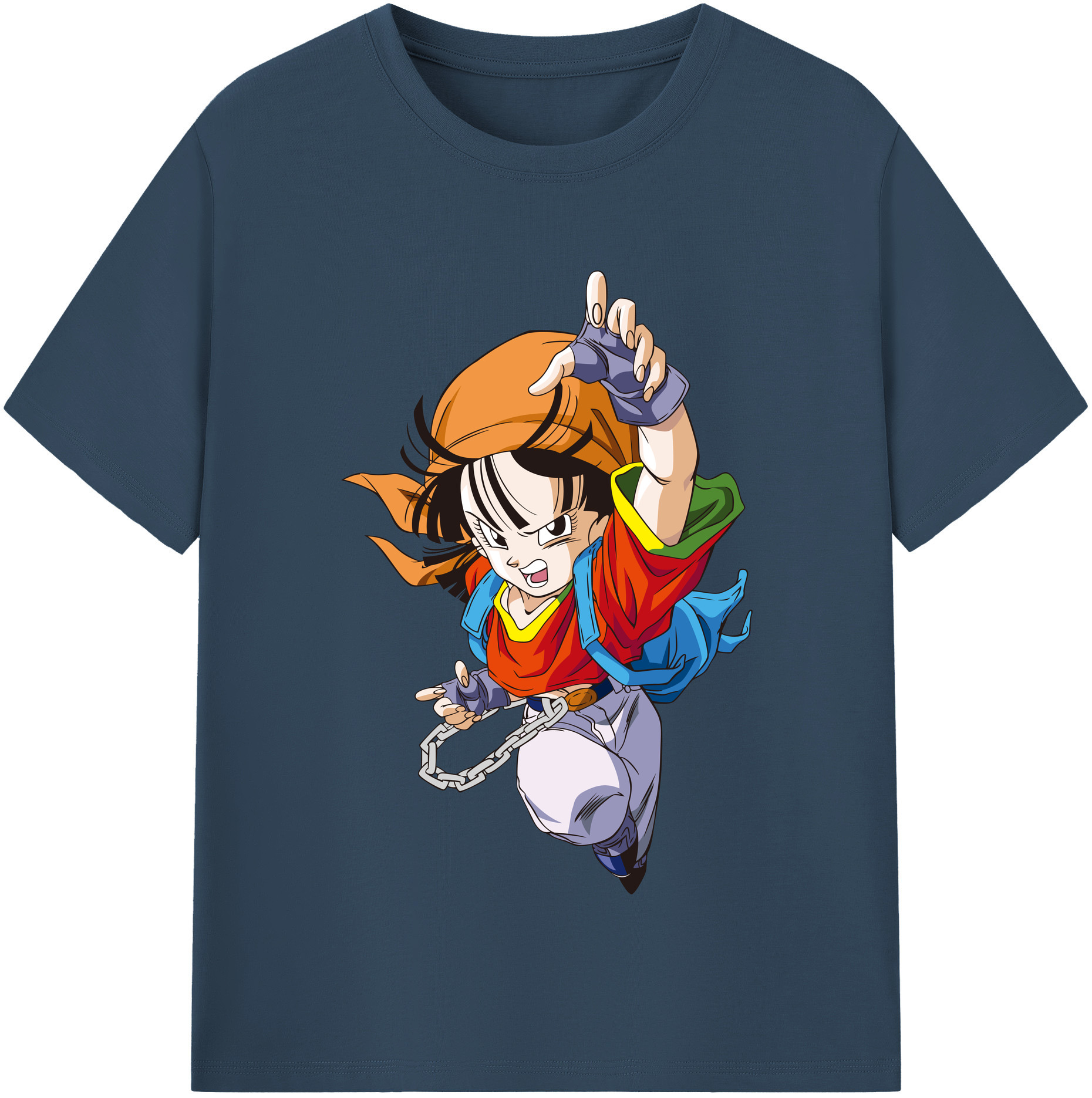 （画像用） ドラゴンボール パン DRAGON BALL Pan レディースカジュアルプリントTシャツ（綿100％）