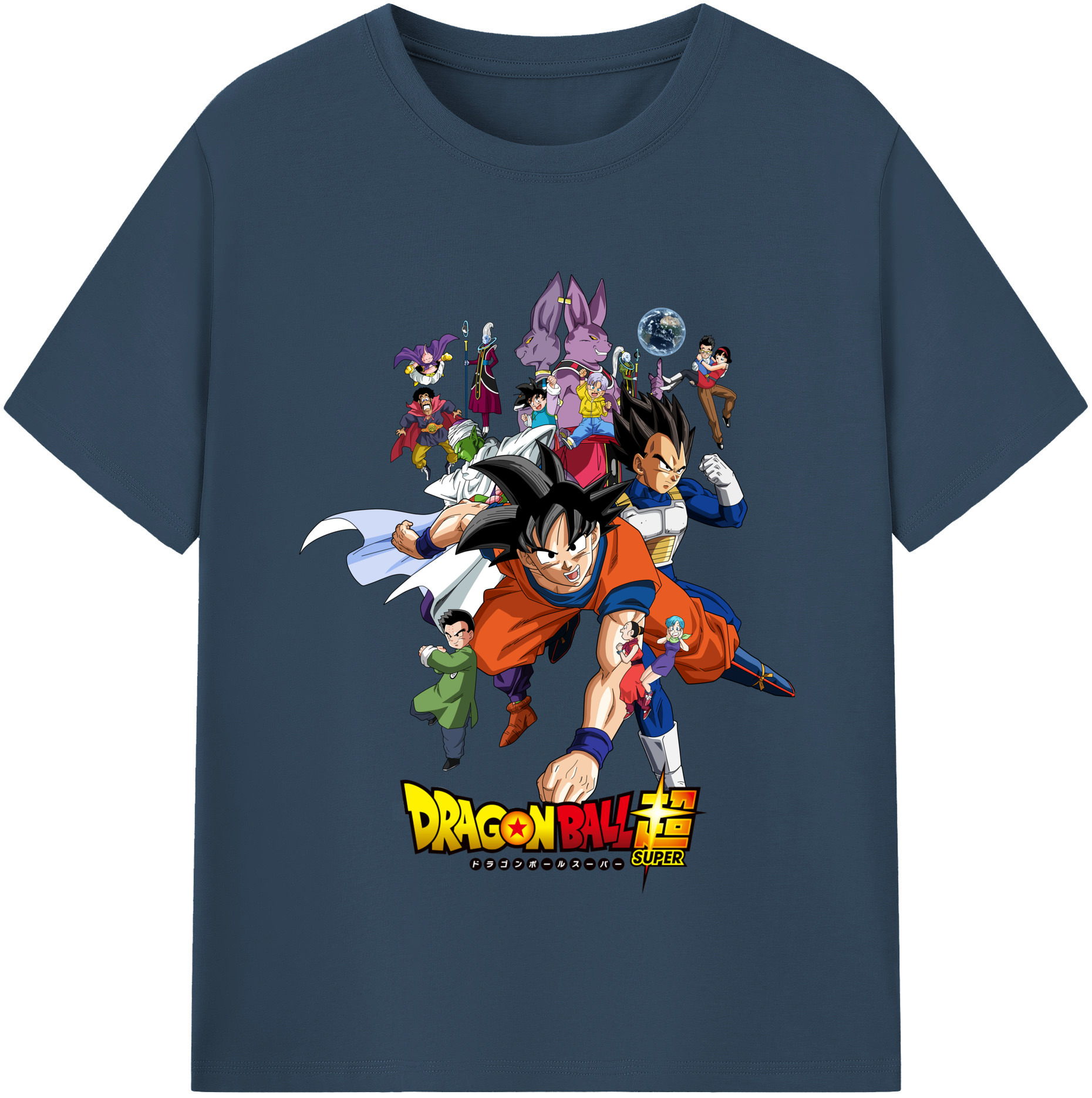 （画像用） ドラゴンボール DRAGON BALL レディースカジュアルプリントTシャツ（綿100％）