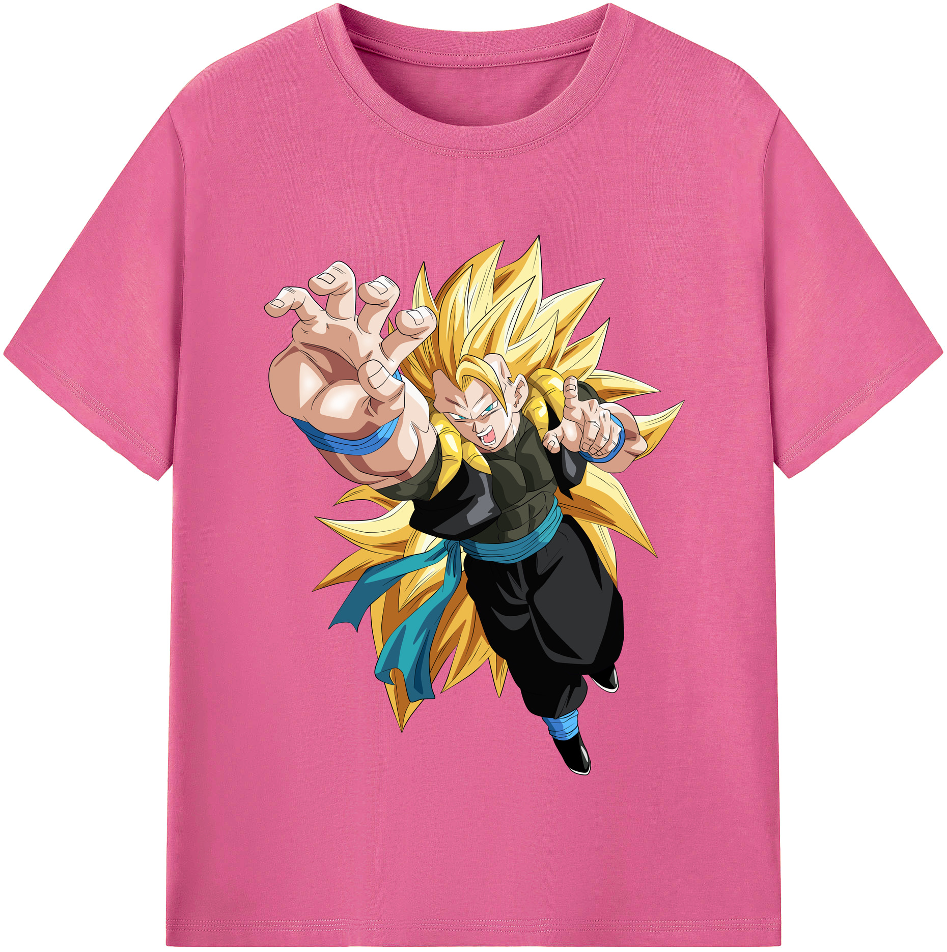 （画像用） ドラゴンボール ベジータ四世（Bejīta Yonsei）DRAGON BALL Vegeta IV レディースカジュアルプリントTシャツ（綿100％）