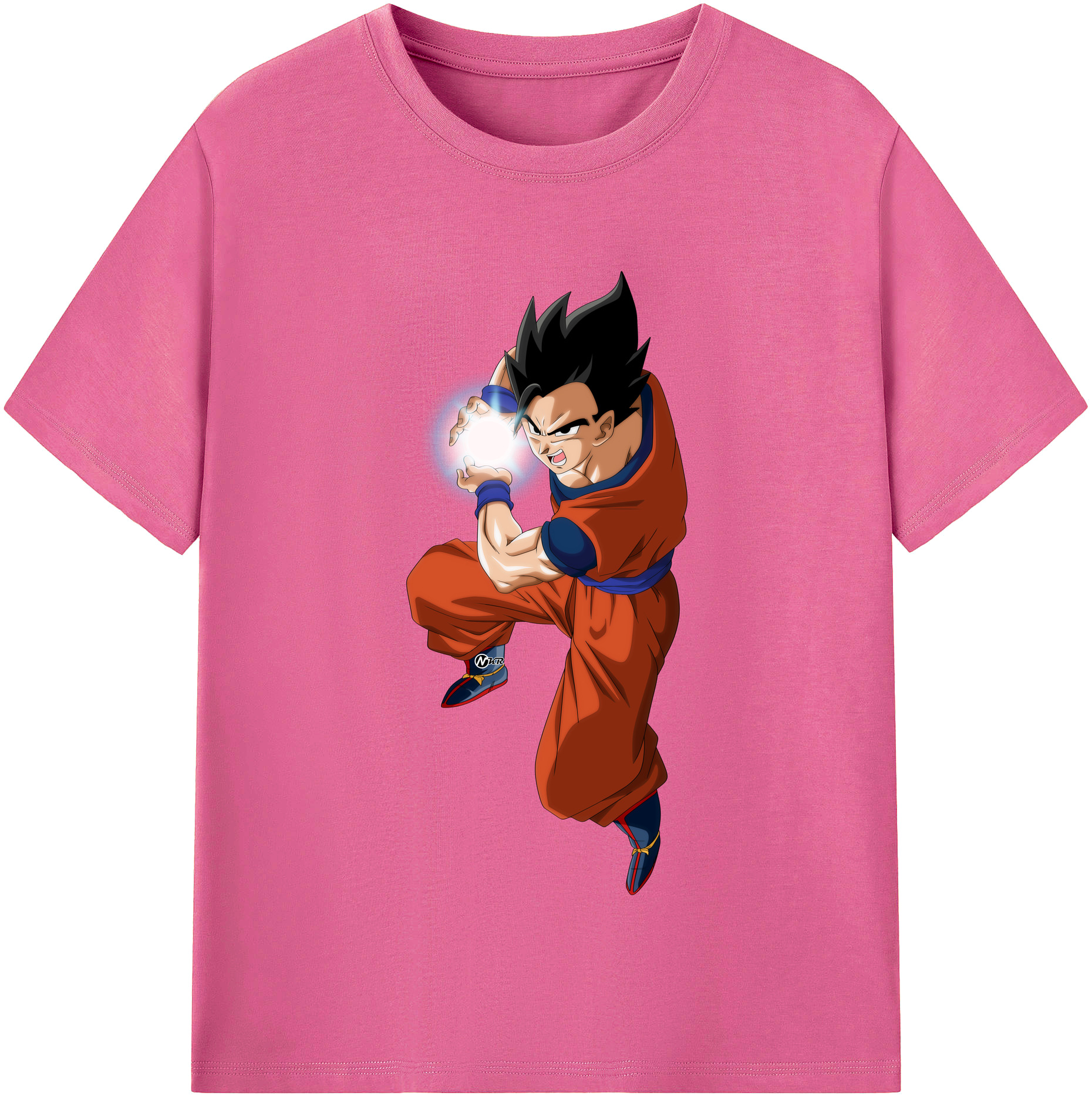 （画像用） ドラゴンボール 孫 悟飯（そんごはん）DRAGON BALL Son Gohan レディースカジュアルプリントTシャツ（綿100％）