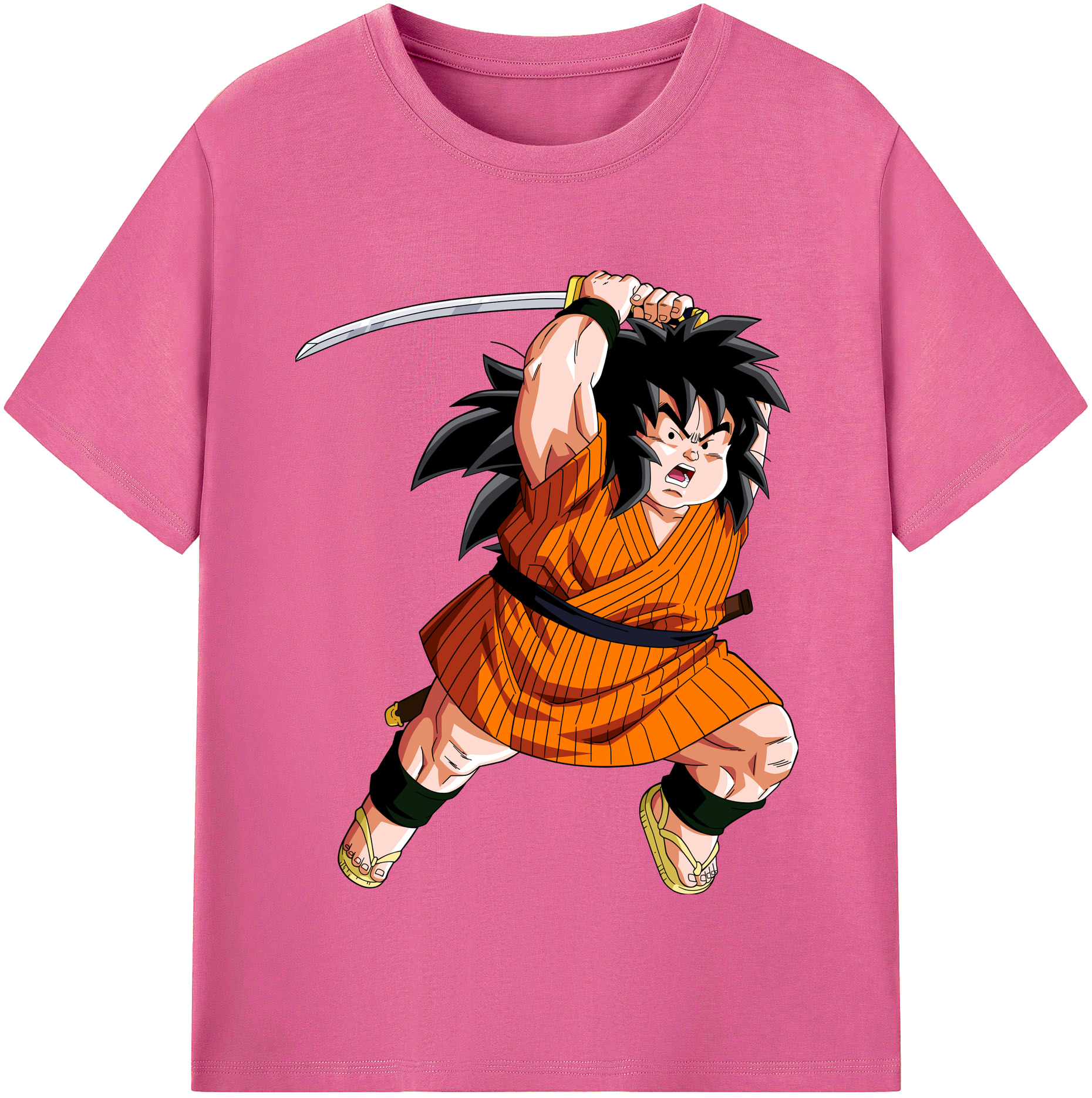 （画像用） ドラゴンボール やじろべえ DRAGON BALL Yajirobe レディースカジュアルプリントTシャツ（綿100％）