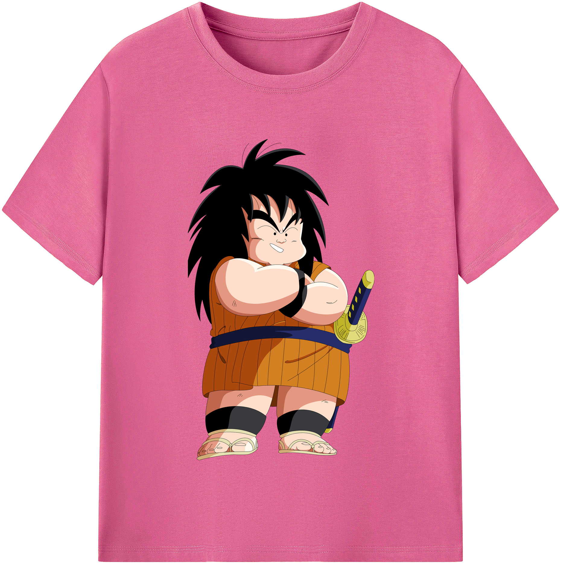 （画像用） ドラゴンボール やじろべえ DRAGON BALL Yajirobe レディースカジュアルプリントTシャツ（綿100％）