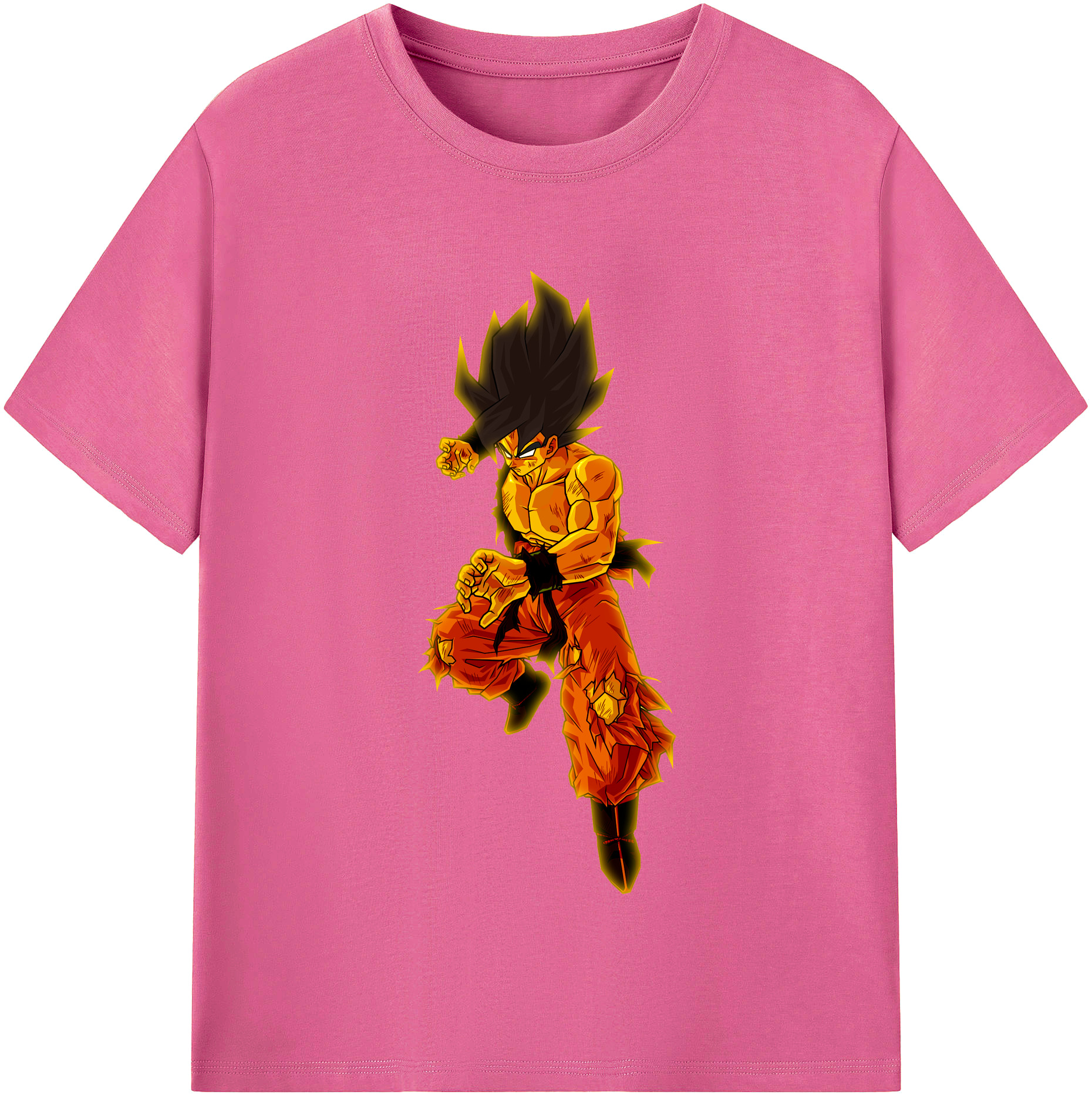 （画像用） ドラゴンボール 孫 悟飯（そんごはん）DRAGON BALL Son Gohan レディースカジュアルプリントTシャツ（綿100％）