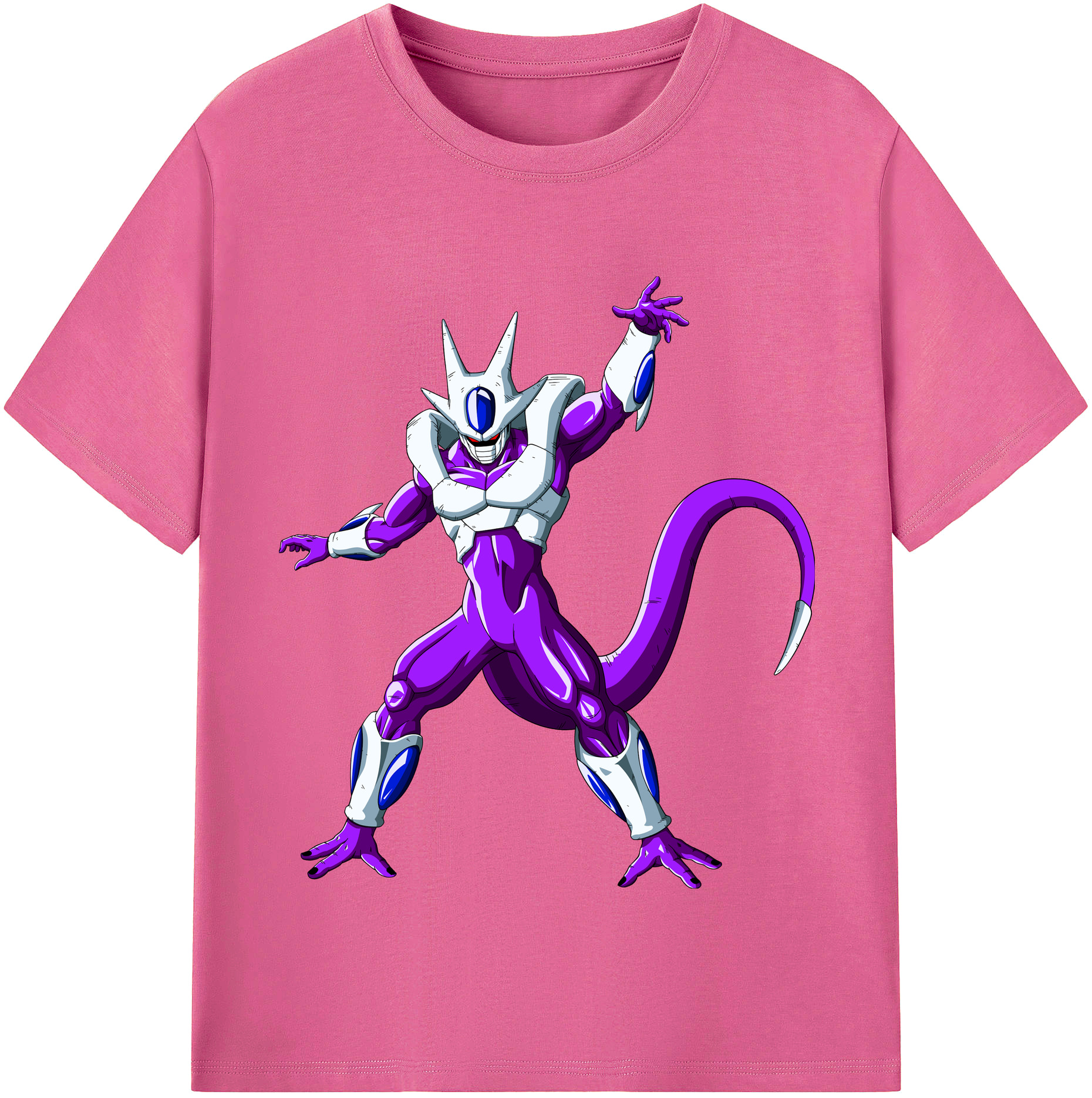 （画像用） ドラゴンボール クウラ DRAGON BALL Cooler Coora レディースカジュアルプリントTシャツ（綿100％）