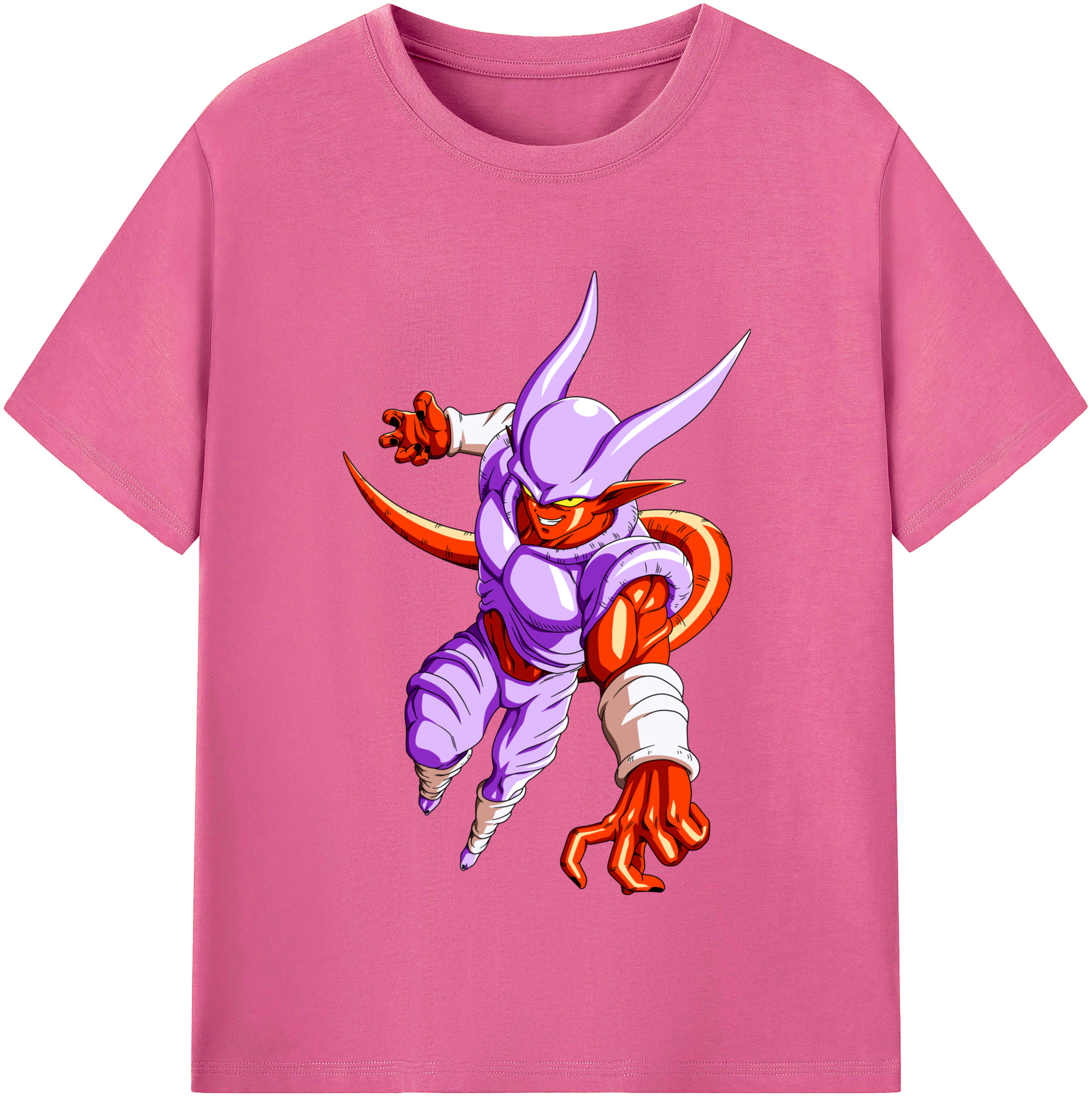 （画像用） ドラゴンボール ジャネンバ DRAGON BALL Janemba レディースカジュアルプリントTシャツ（綿100％）