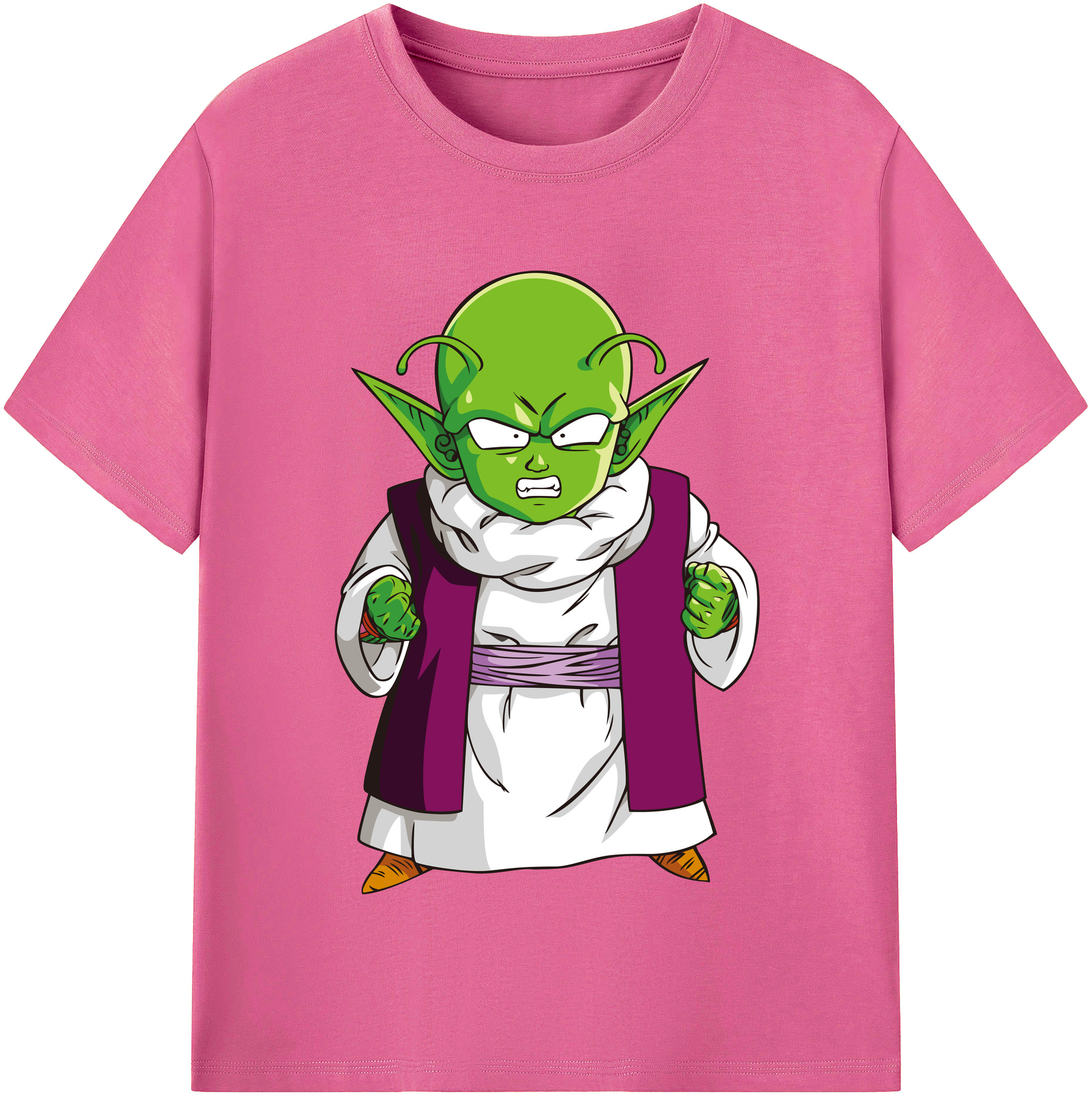 （画像用） ドラゴンボール ピッコロ DRAGON BALL Piccolo レディースカジュアルプリントTシャツ（綿100％）