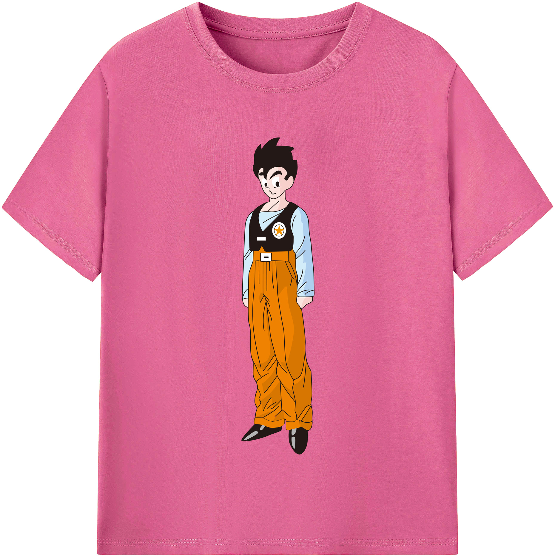 （画像用） ドラゴンボール DRAGON BALL レディースカジュアルプリントTシャツ（綿100％）