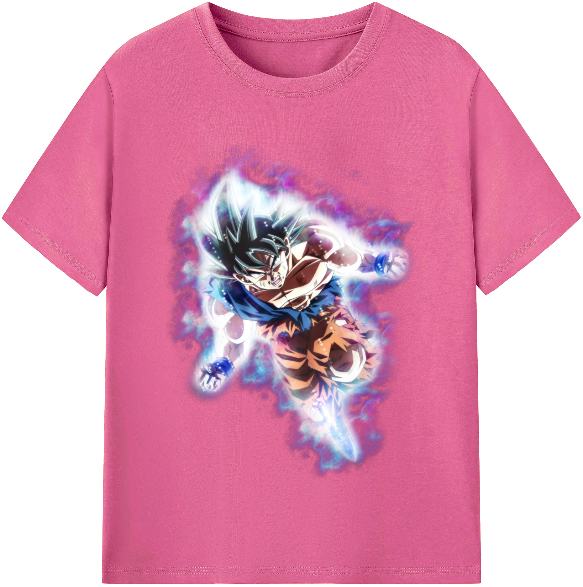（画像用） ドラゴンボール 孫悟空（そん ごくう）Son Goku カカロット DRAGON BALL Kakarotto レディースカジュアルプリントTシャツ（綿100％）