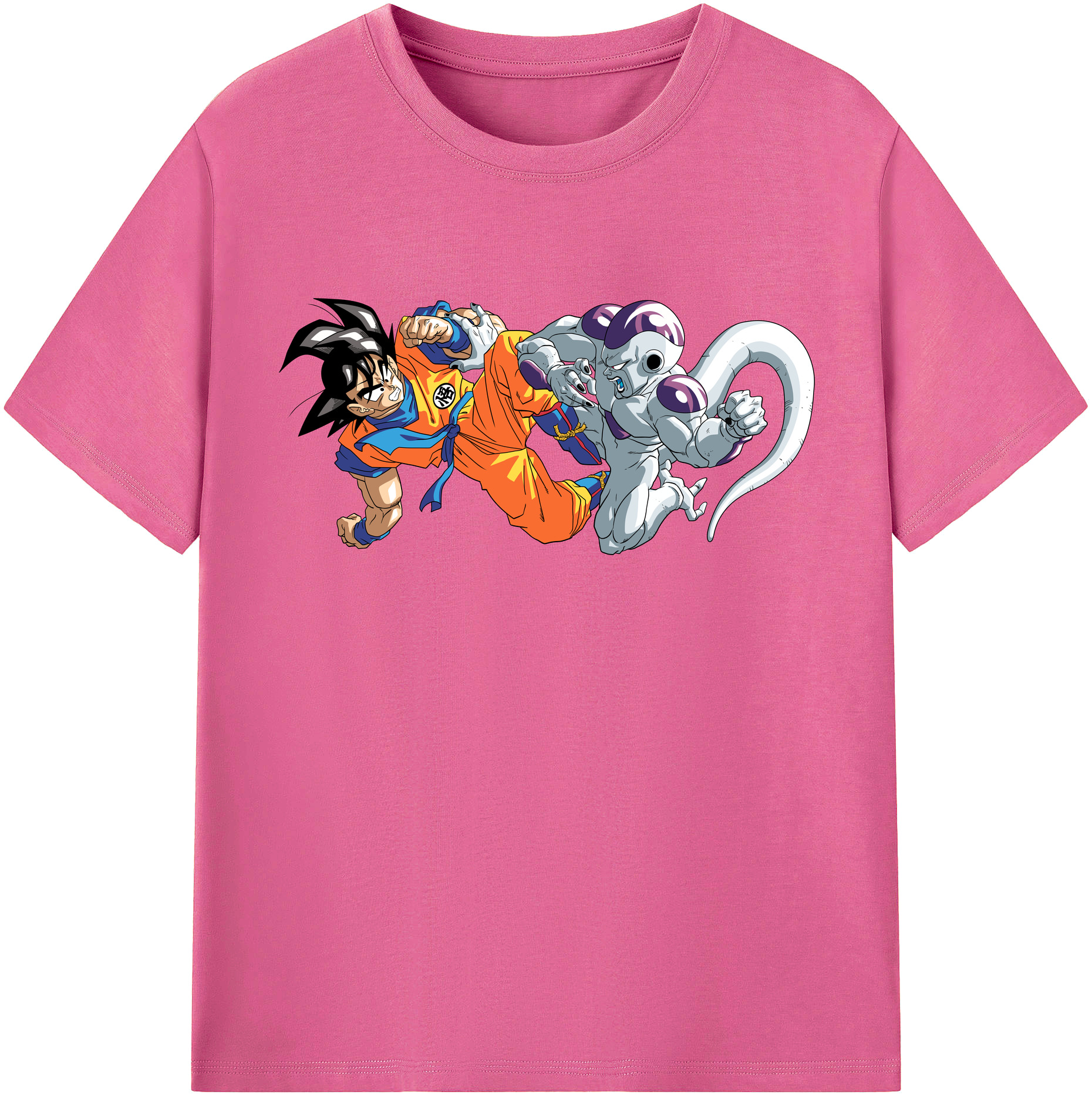 （画像用） ドラゴンボール 孫悟空（そん ごくう）Son Goku カカロット DRAGON BALL Kakarotto レディースカジュアルプリントTシャツ（綿100％）