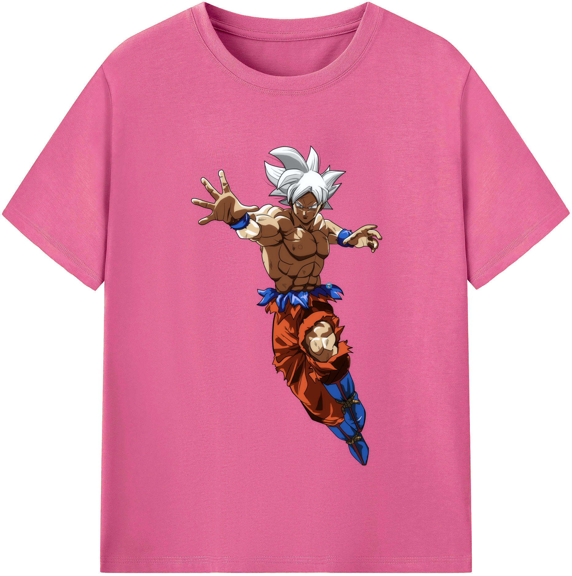 （画像用） ドラゴンボール 孫悟空（そん ごくう）Son Goku カカロット DRAGON BALL Kakarotto レディースカジュアルプリントTシャツ（綿100％）