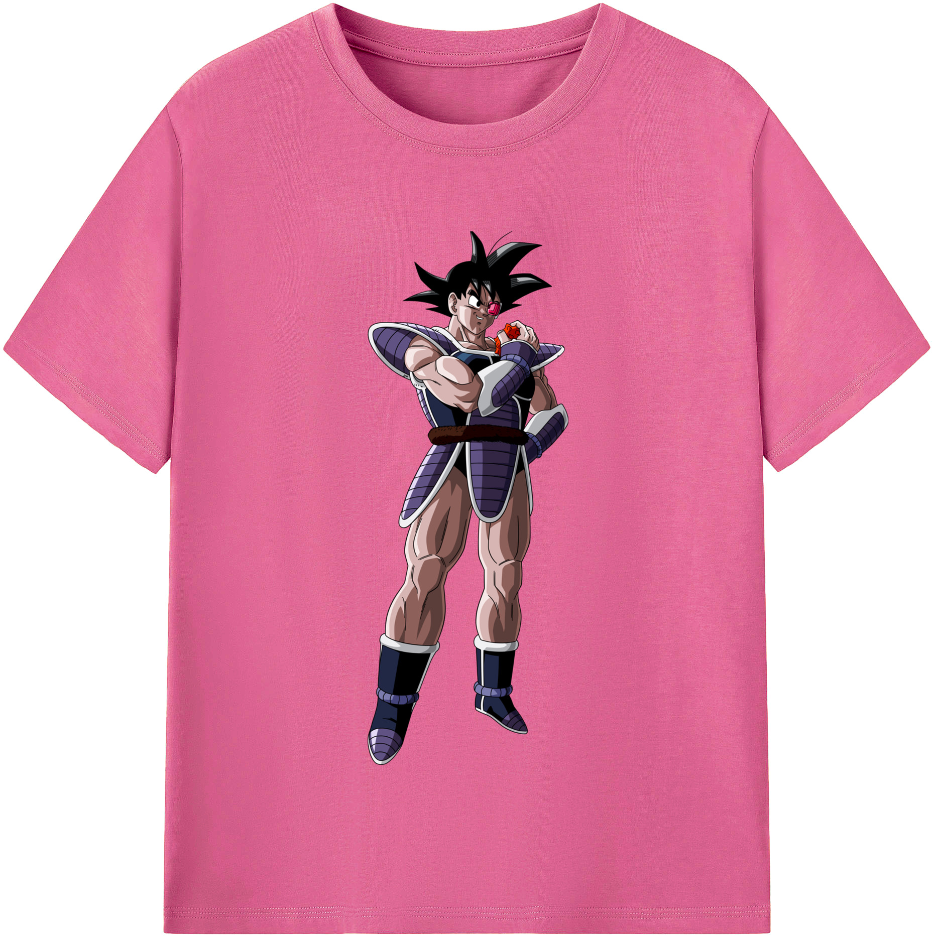 （画像用） ドラゴンボール 孫悟空（そん ごくう）Son Goku カカロット DRAGON BALL Kakarotto レディースカジュアルプリントTシャツ（綿100％）