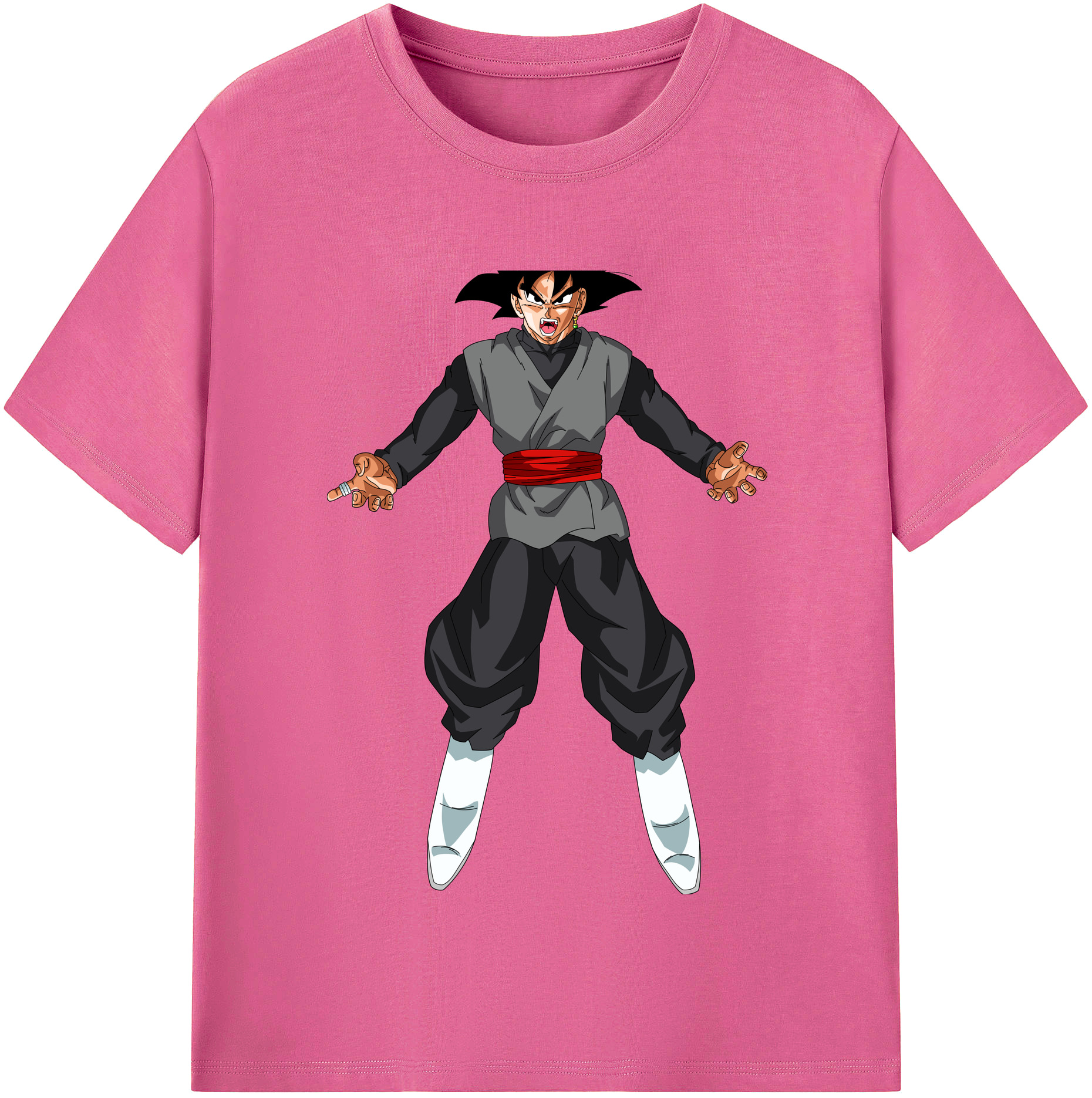 （画像用） ドラゴンボール ベジータ四世（Bejīta Yonsei）DRAGON BALL Vegeta IV レディースカジュアルプリントTシャツ（綿100％）