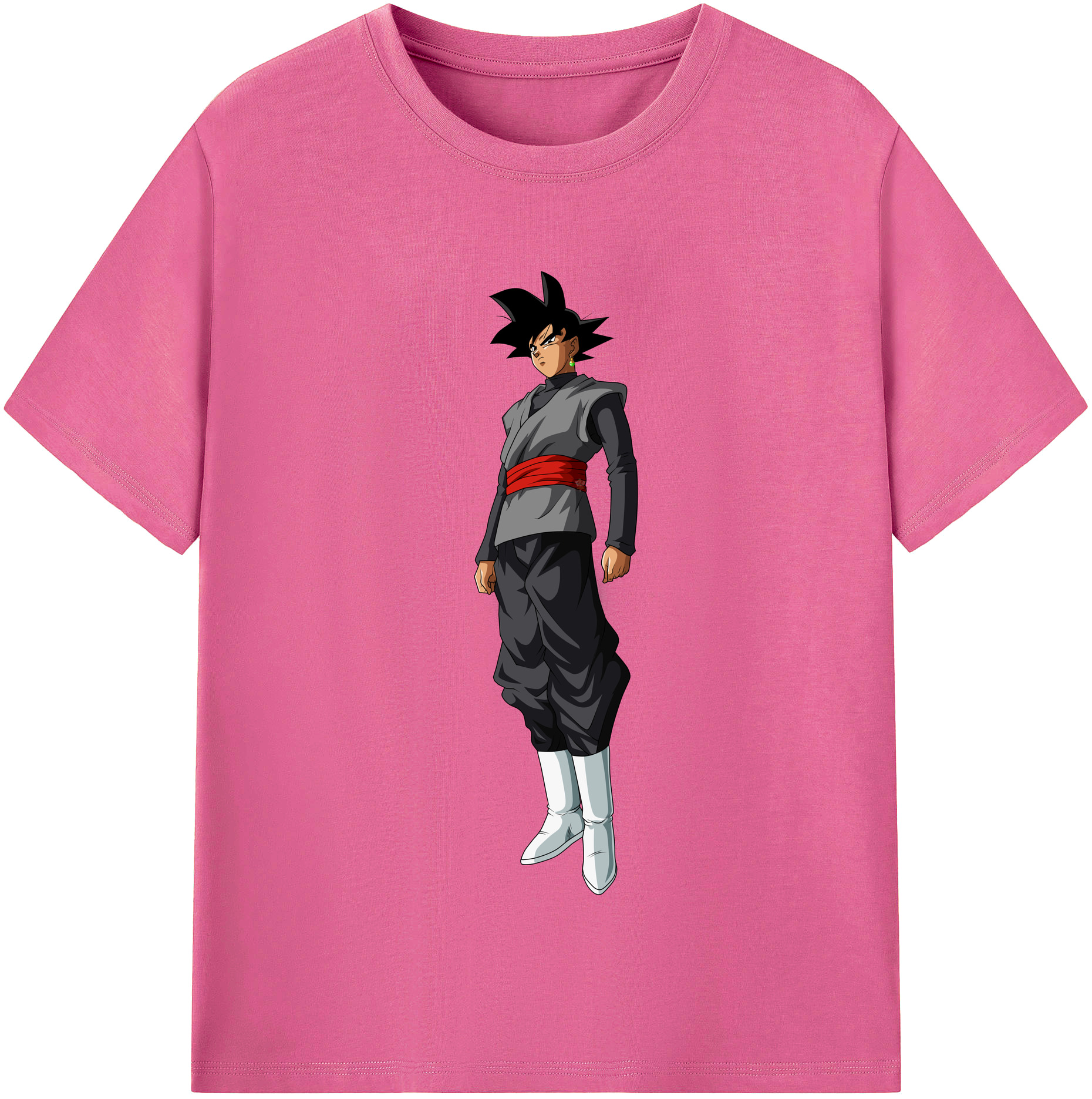（画像用） ドラゴンボール ベジータ四世（Bejīta Yonsei）DRAGON BALL Vegeta IV レディースカジュアルプリントTシャツ（綿100％）