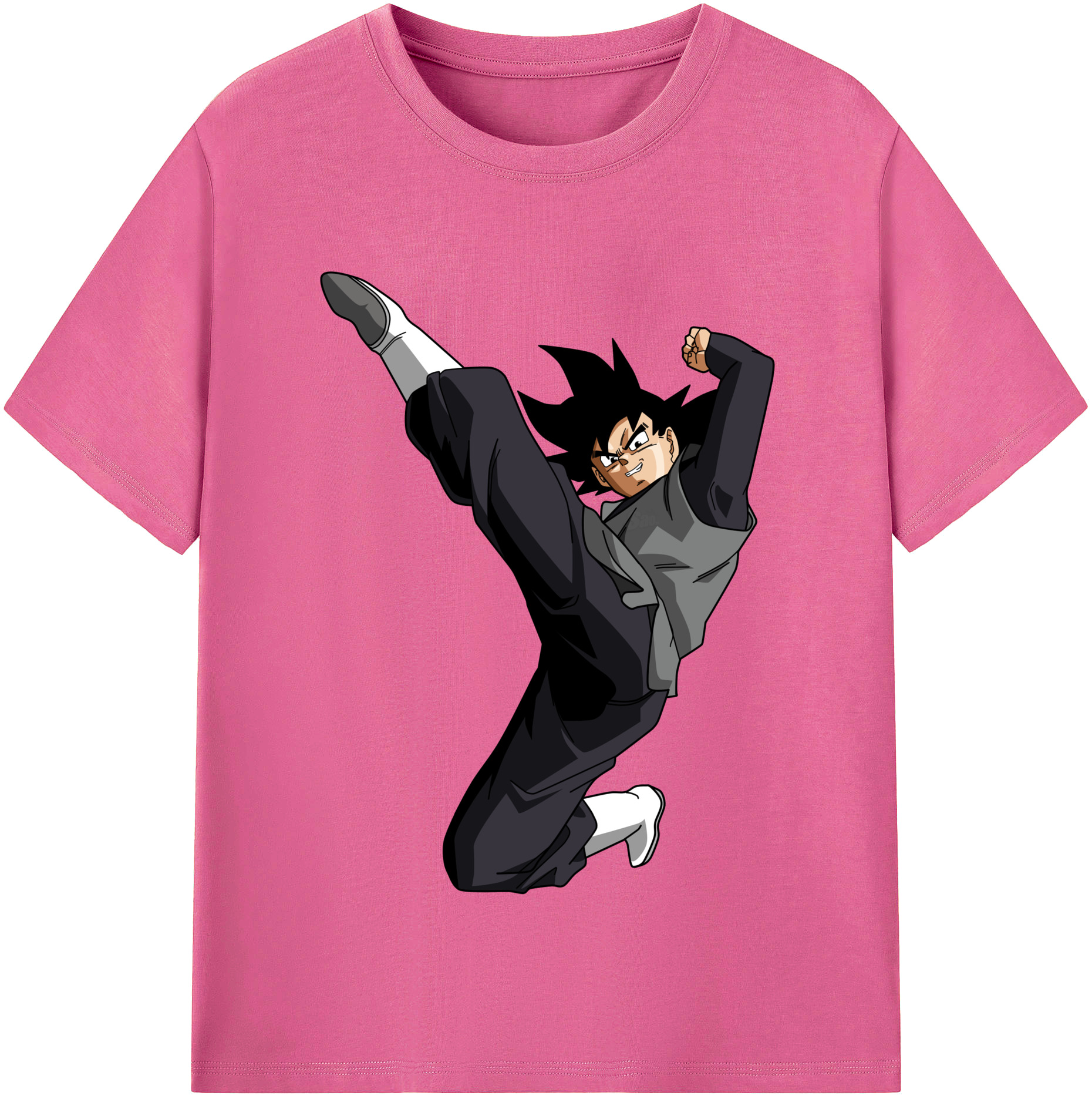 （画像用） ドラゴンボール ベジータ四世（Bejīta Yonsei）DRAGON BALL Vegeta IV レディースカジュアルプリントTシャツ（綿100％）
