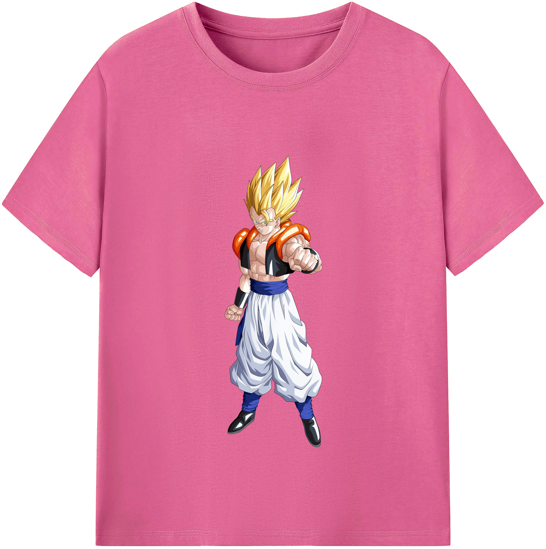 （画像用） ドラゴンボール ベジータ四世（Bejīta Yonsei）DRAGON BALL Vegeta IV レディースカジュアルプリントTシャツ（綿100％）