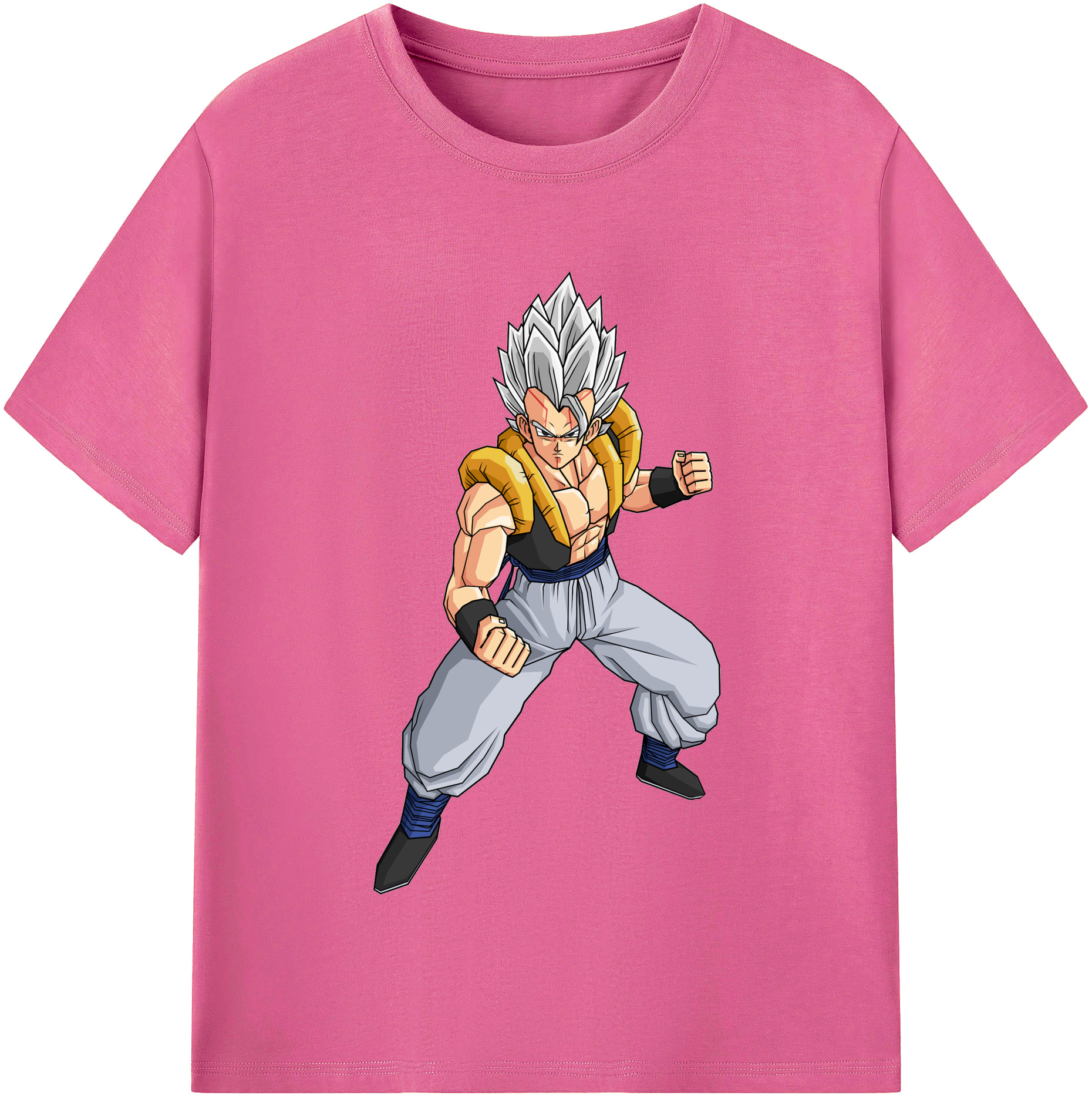 （画像用） ドラゴンボール ベジータ四世（Bejīta Yonsei）DRAGON BALL Vegeta IV レディースカジュアルプリントTシャツ（綿100％）