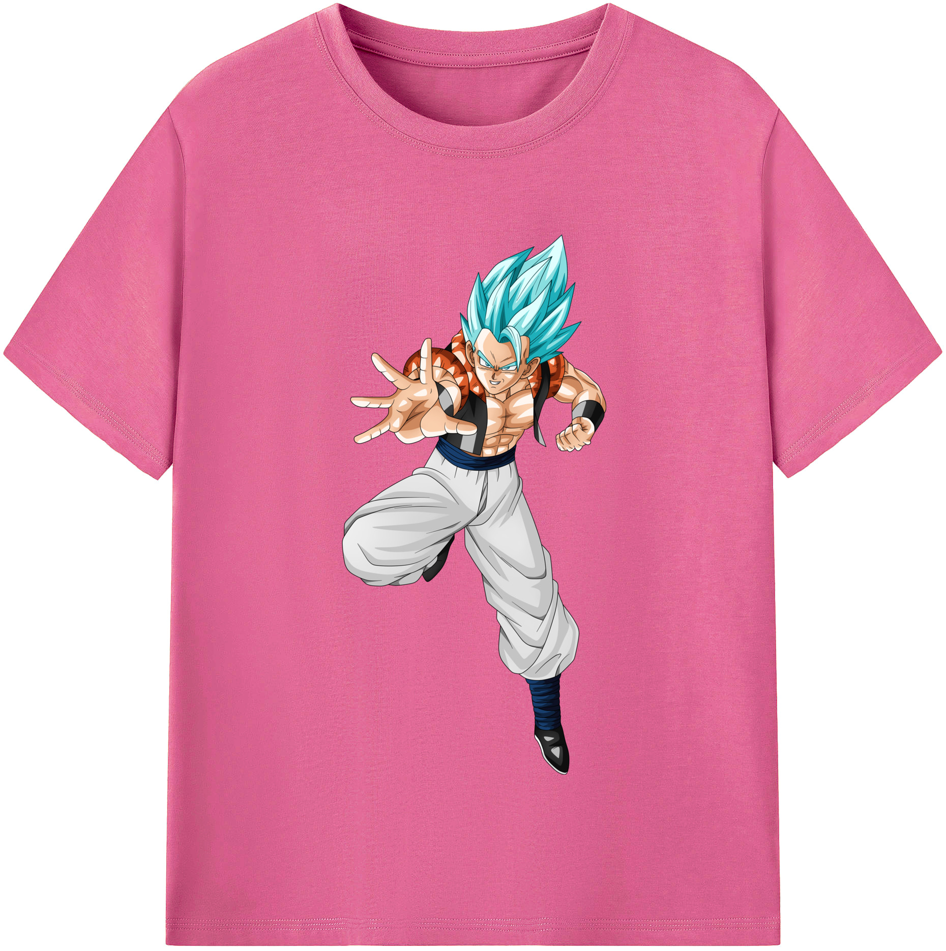 （画像用） ドラゴンボール ベジータ四世（Bejīta Yonsei）DRAGON BALL Vegeta IV レディースカジュアルプリントTシャツ（綿100％）