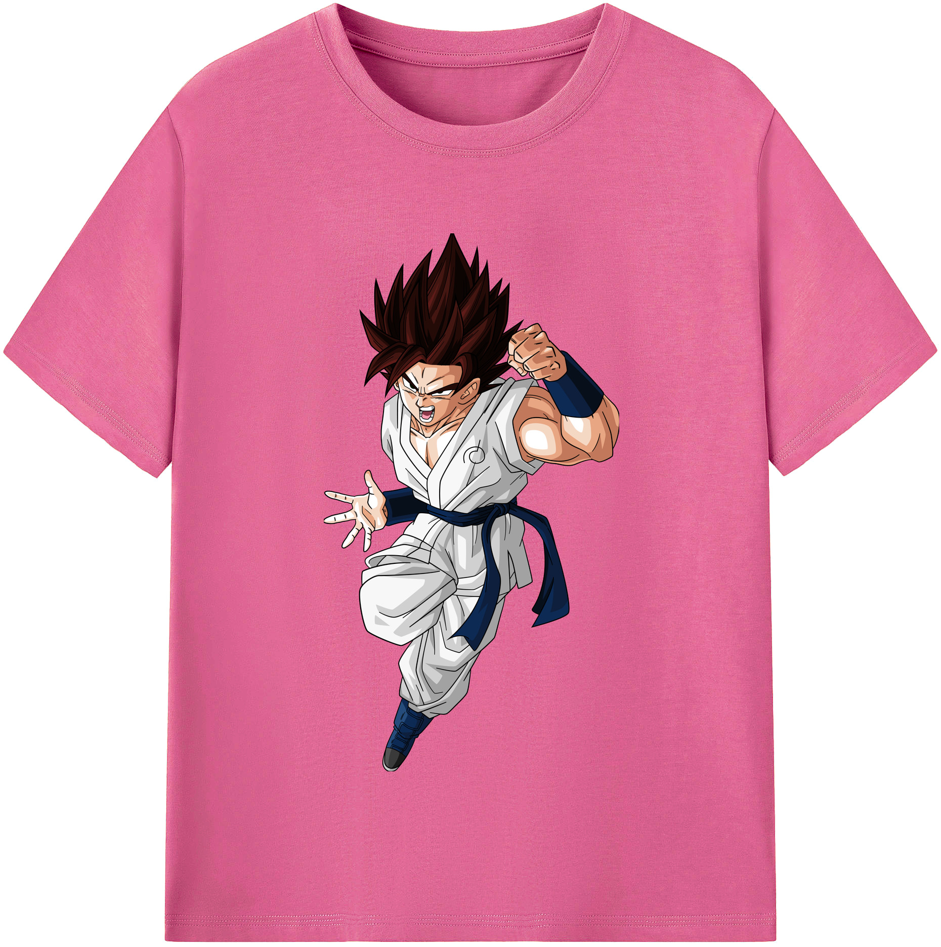 （画像用） ドラゴンボール 孫 悟飯（そんごはん）DRAGON BALL Son Gohan レディースカジュアルプリントTシャツ（綿100％）
