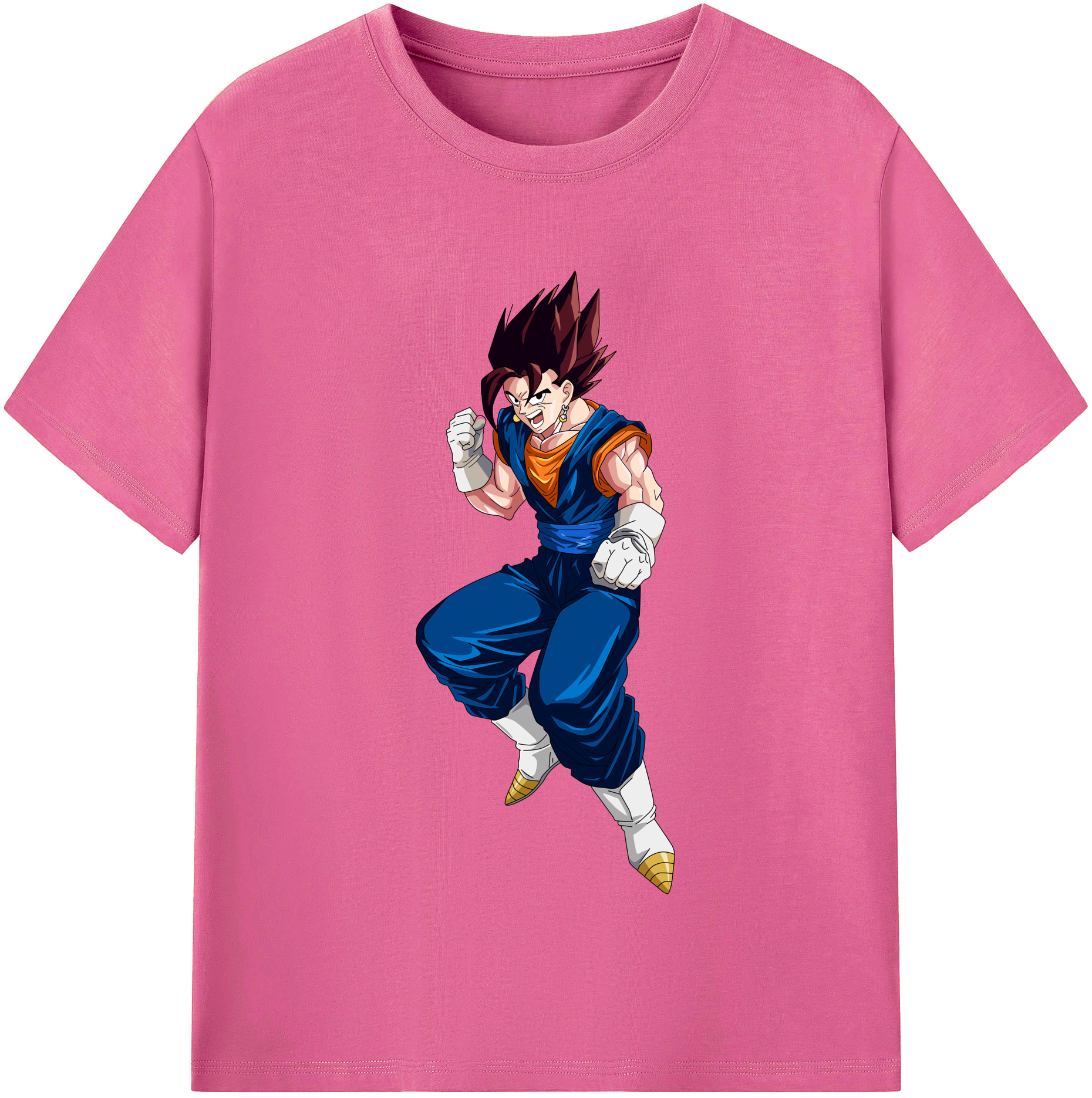 （画像用） ドラゴンボール 孫 悟飯（そんごはん）DRAGON BALL Son Gohan レディースカジュアルプリントTシャツ（綿100％）