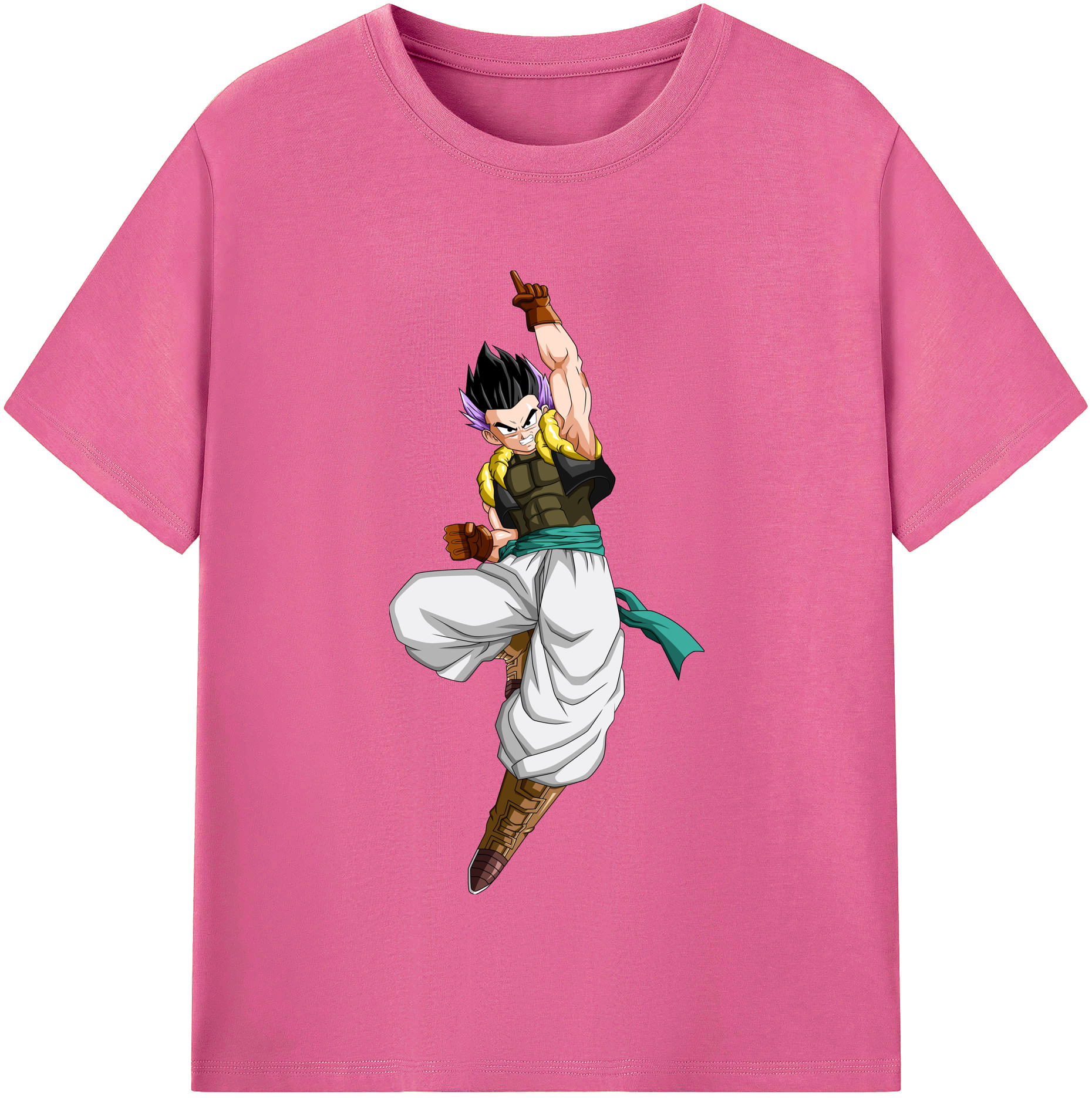 （画像用） ドラゴンボール 孫 悟飯（そんごはん）DRAGON BALL Son Gohan レディースカジュアルプリントTシャツ（綿100％）