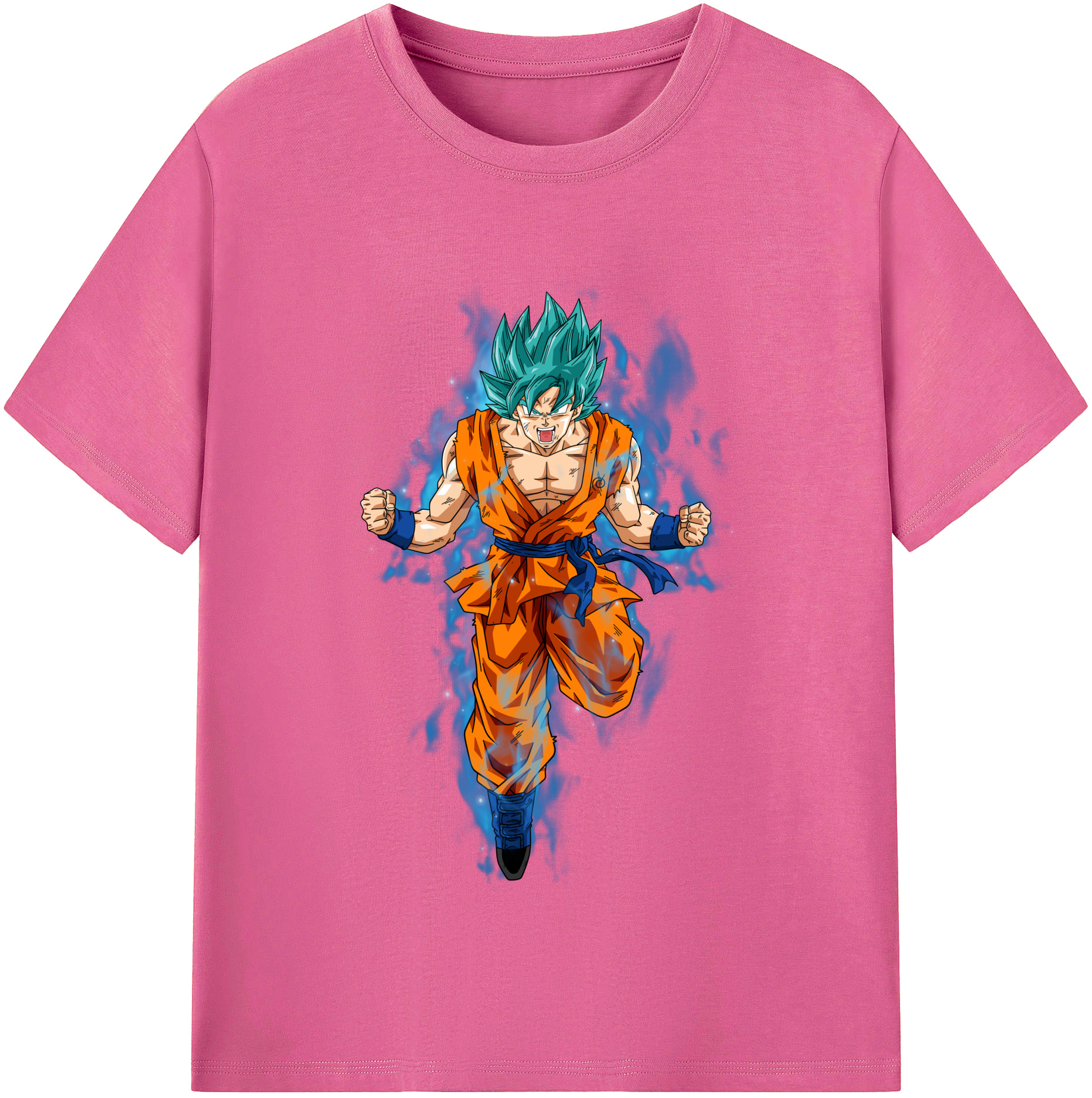 （画像用） ドラゴンボール 孫 悟飯（そんごはん）DRAGON BALL Son Gohan レディースカジュアルプリントTシャツ（綿100％）