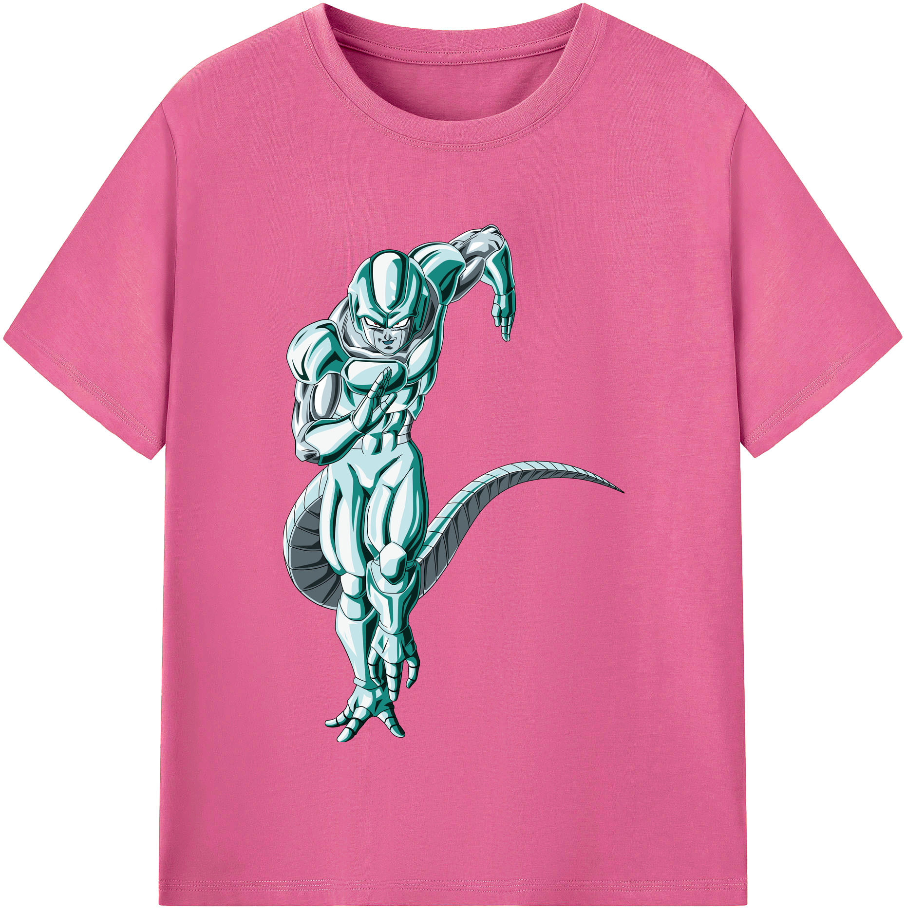 （画像用） ドラゴンボール フリーザ DRAGON BALL Frieza レディースカジュアルプリントTシャツ（綿100％）