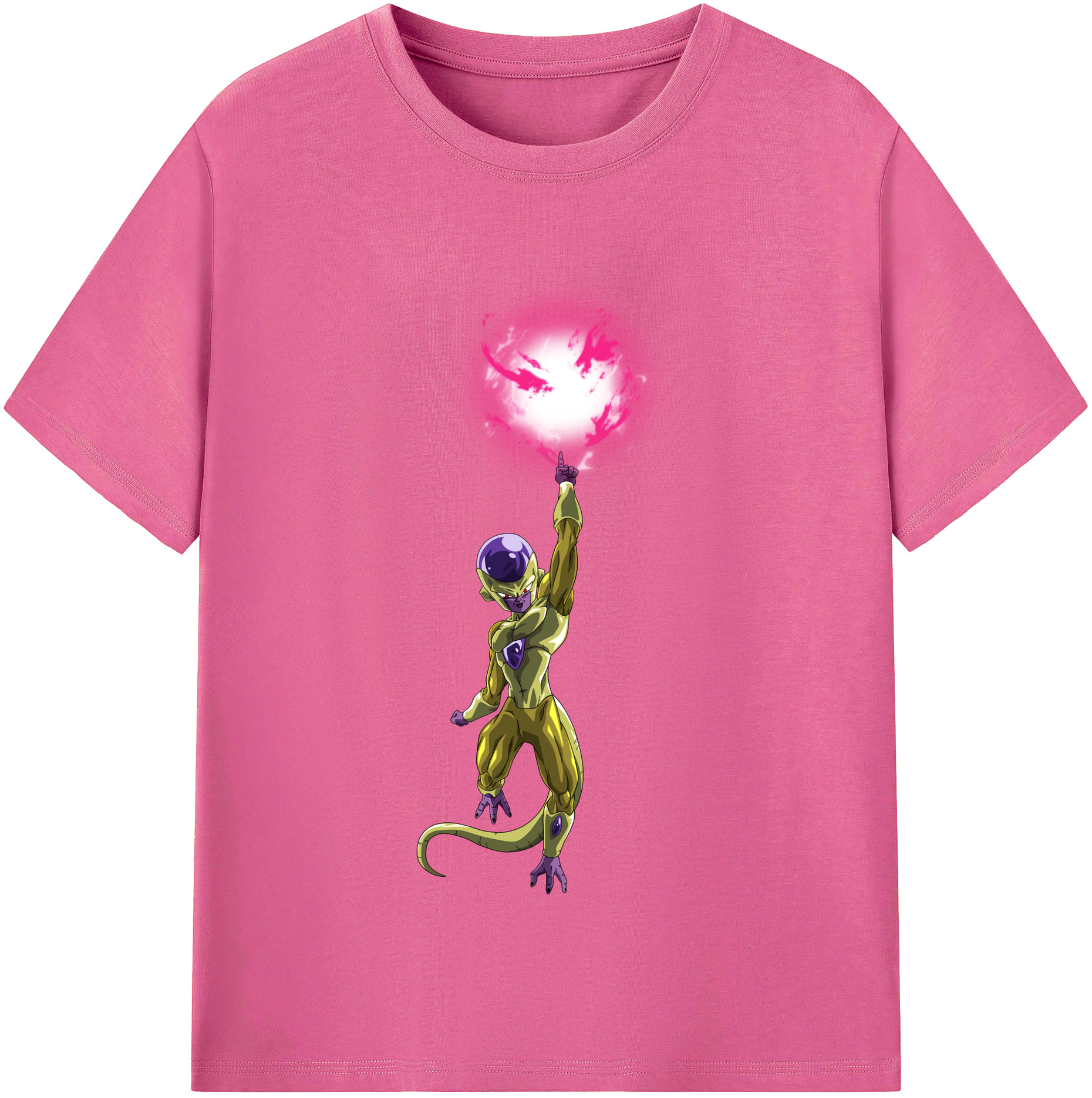 （画像用） ドラゴンボール フリーザ DRAGON BALL Frieza レディースカジュアルプリントTシャツ（綿100％）