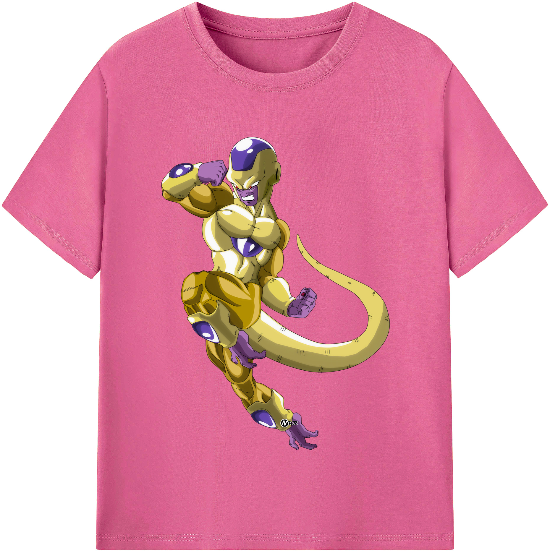 （画像用） ドラゴンボール フリーザ DRAGON BALL Frieza レディースカジュアルプリントTシャツ（綿100％）
