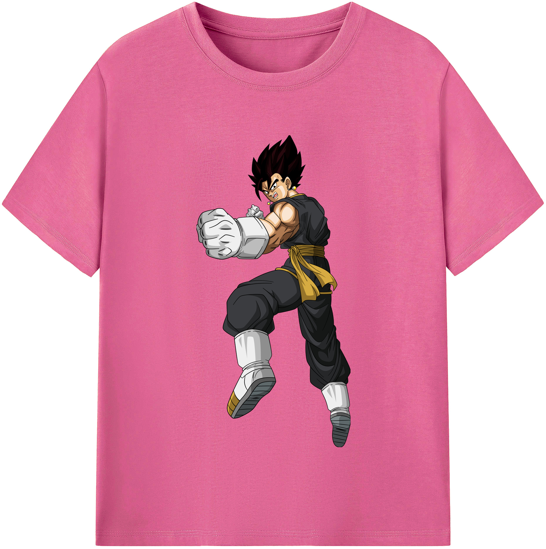 （画像用） ドラゴンボール ベジット DRAGON BALL Vegetto レディースカジュアルプリントTシャツ（綿100％）