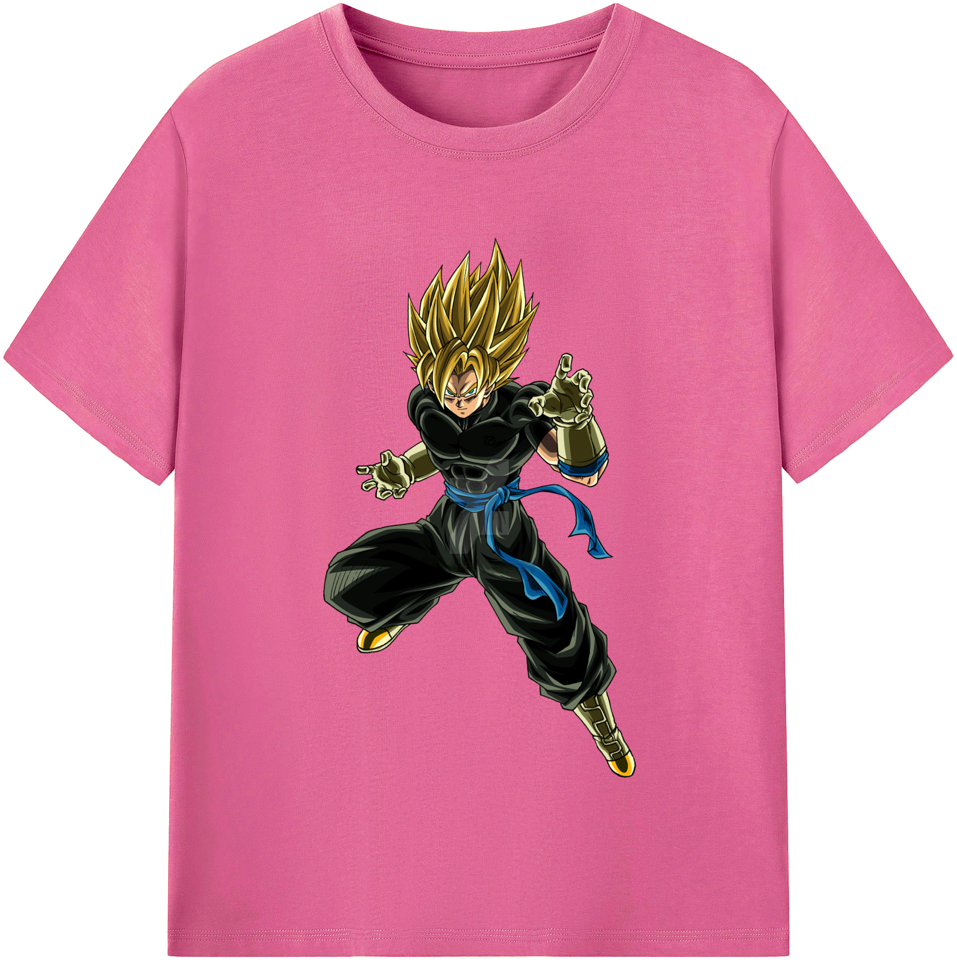 （画像用） ドラゴンボール ベジット DRAGON BALL Vegetto レディースカジュアルプリントTシャツ（綿100％）