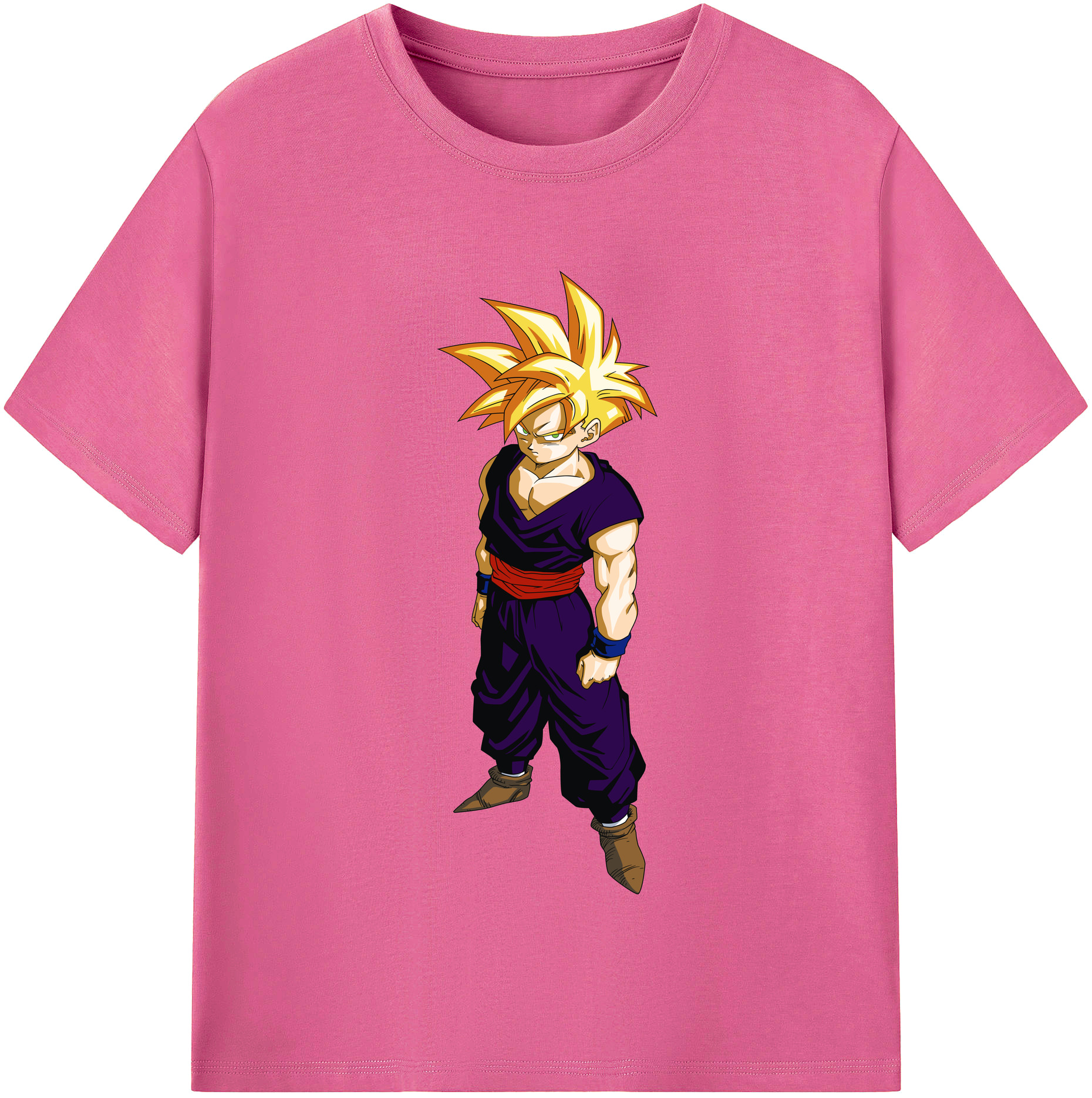 （画像用） ドラゴンボール ベジット DRAGON BALL Vegetto レディースカジュアルプリントTシャツ（綿100％）