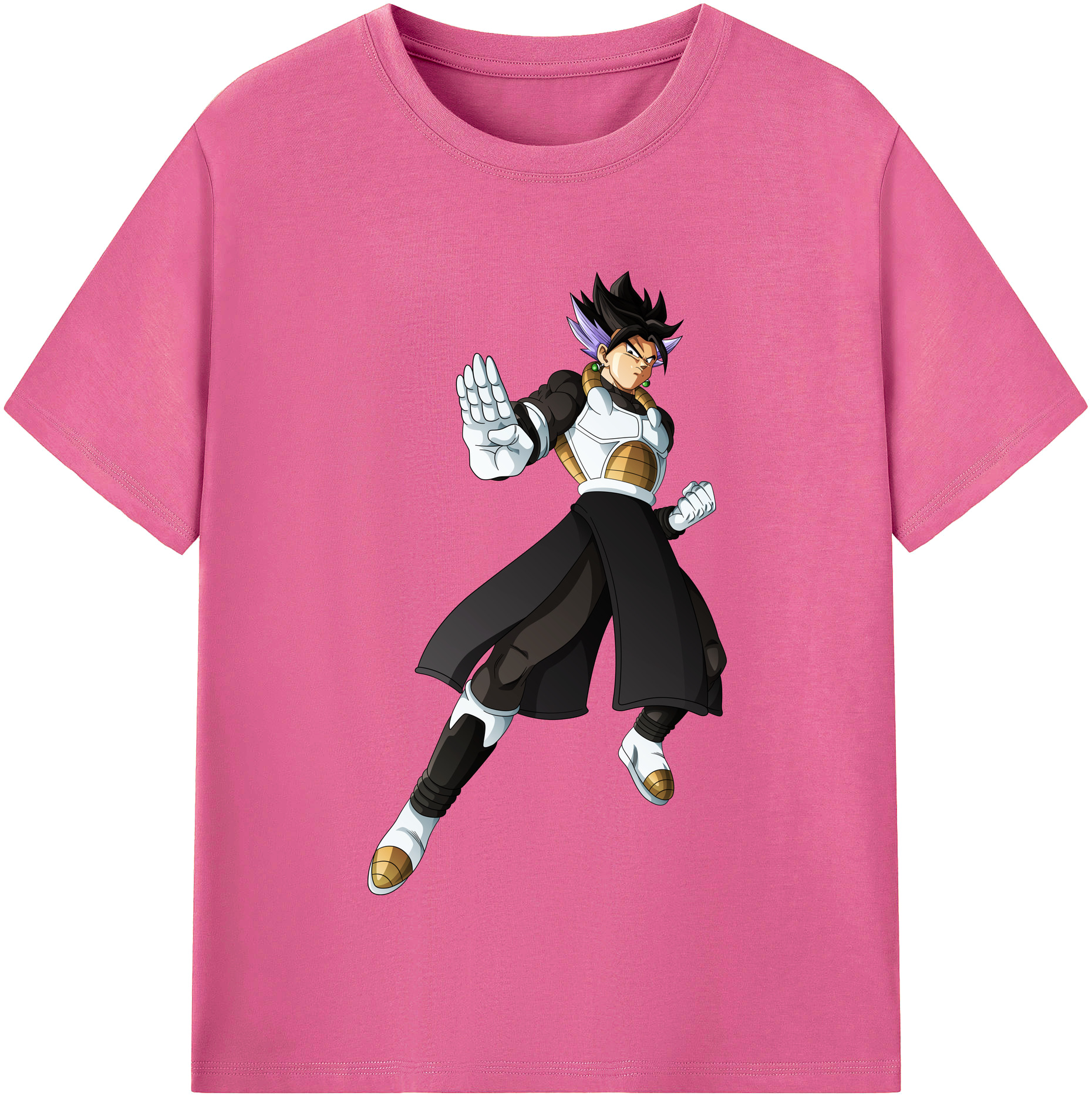 （画像用） ドラゴンボール ベジット DRAGON BALL Vegetto レディースカジュアルプリントTシャツ（綿100％）