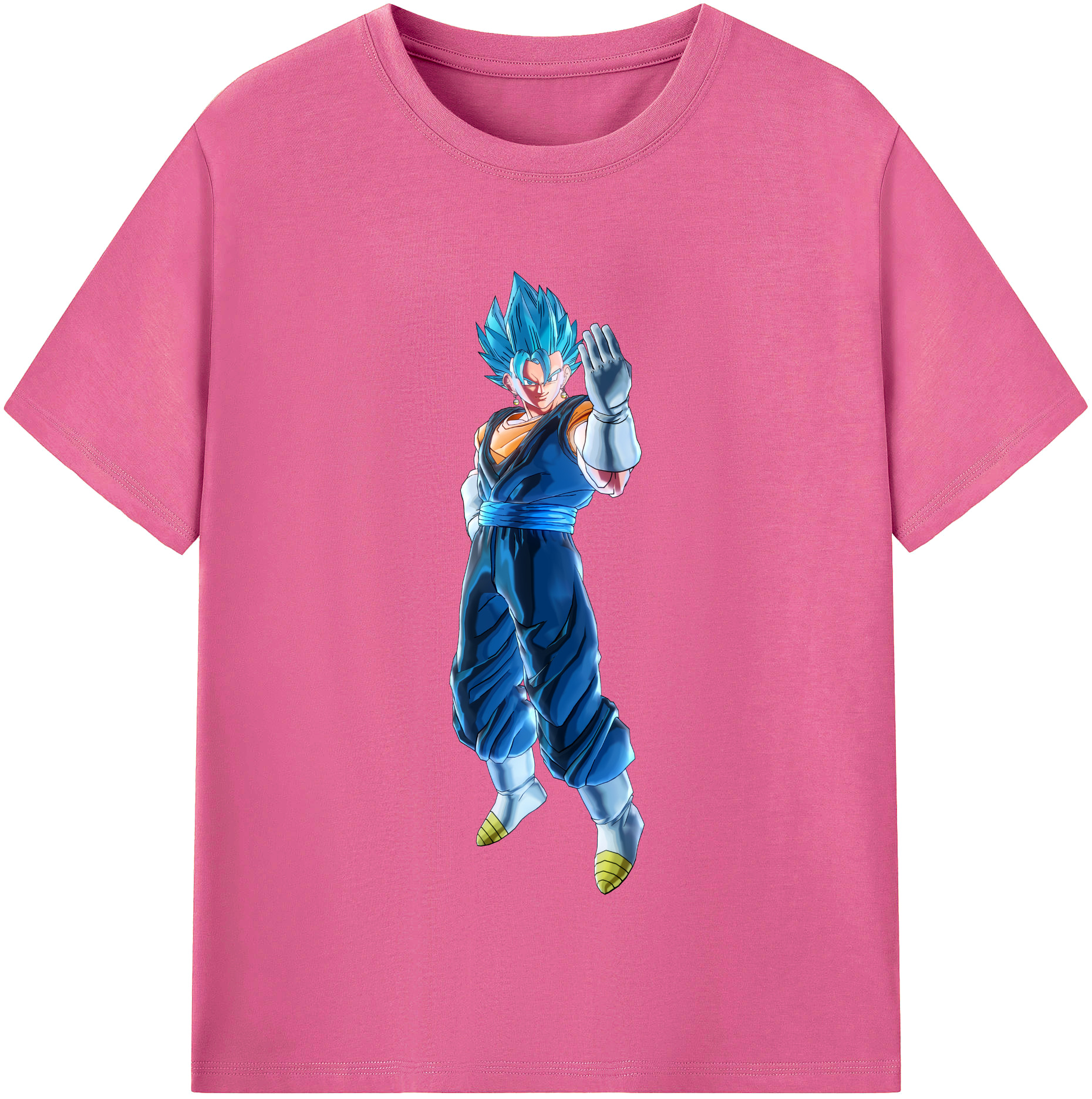 （画像用） ドラゴンボール ベジット DRAGON BALL Vegetto レディースカジュアルプリントTシャツ（綿100％）