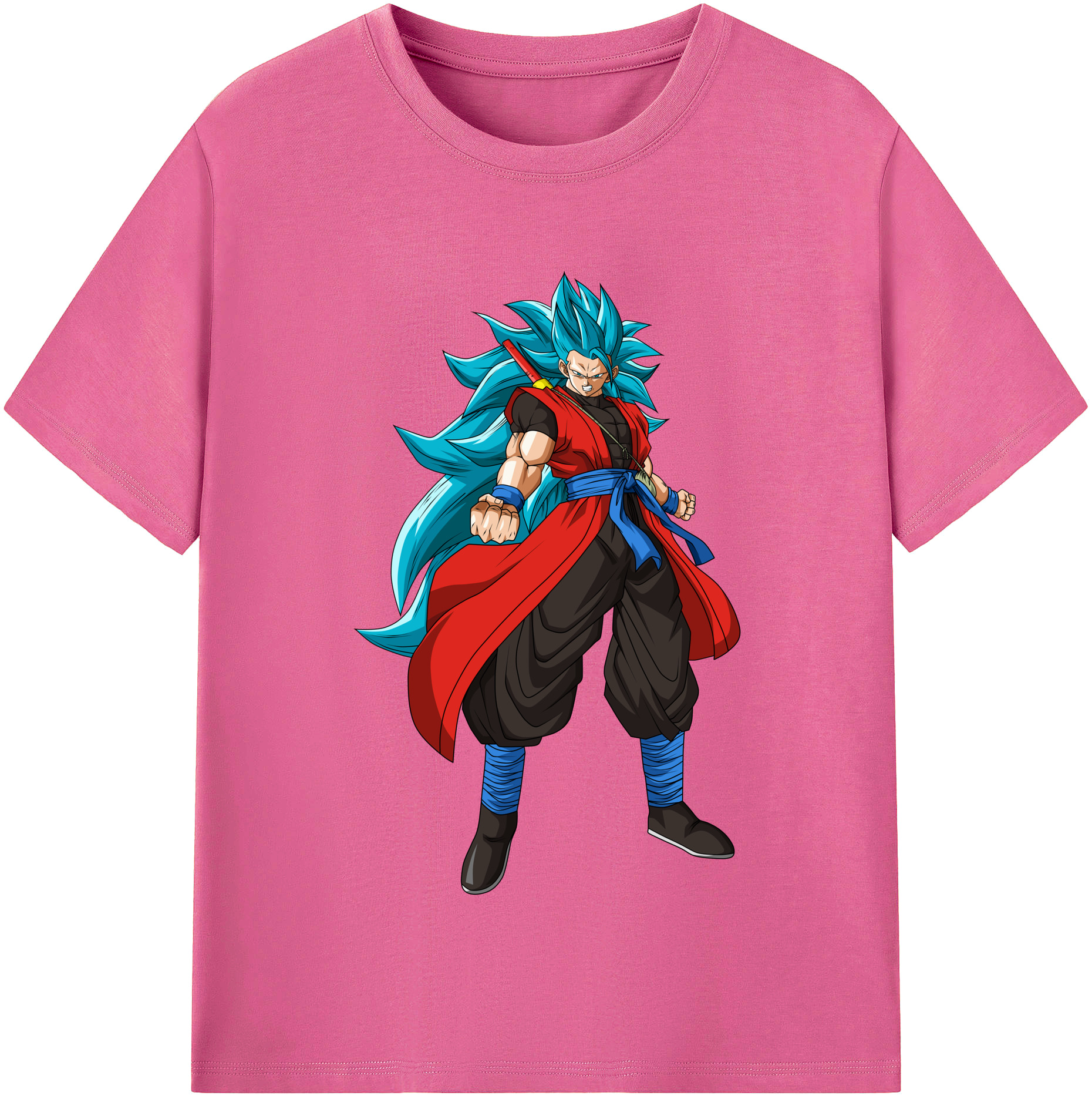 （画像用） ドラゴンボール ベジット DRAGON BALL Vegetto レディースカジュアルプリントTシャツ（綿100％）