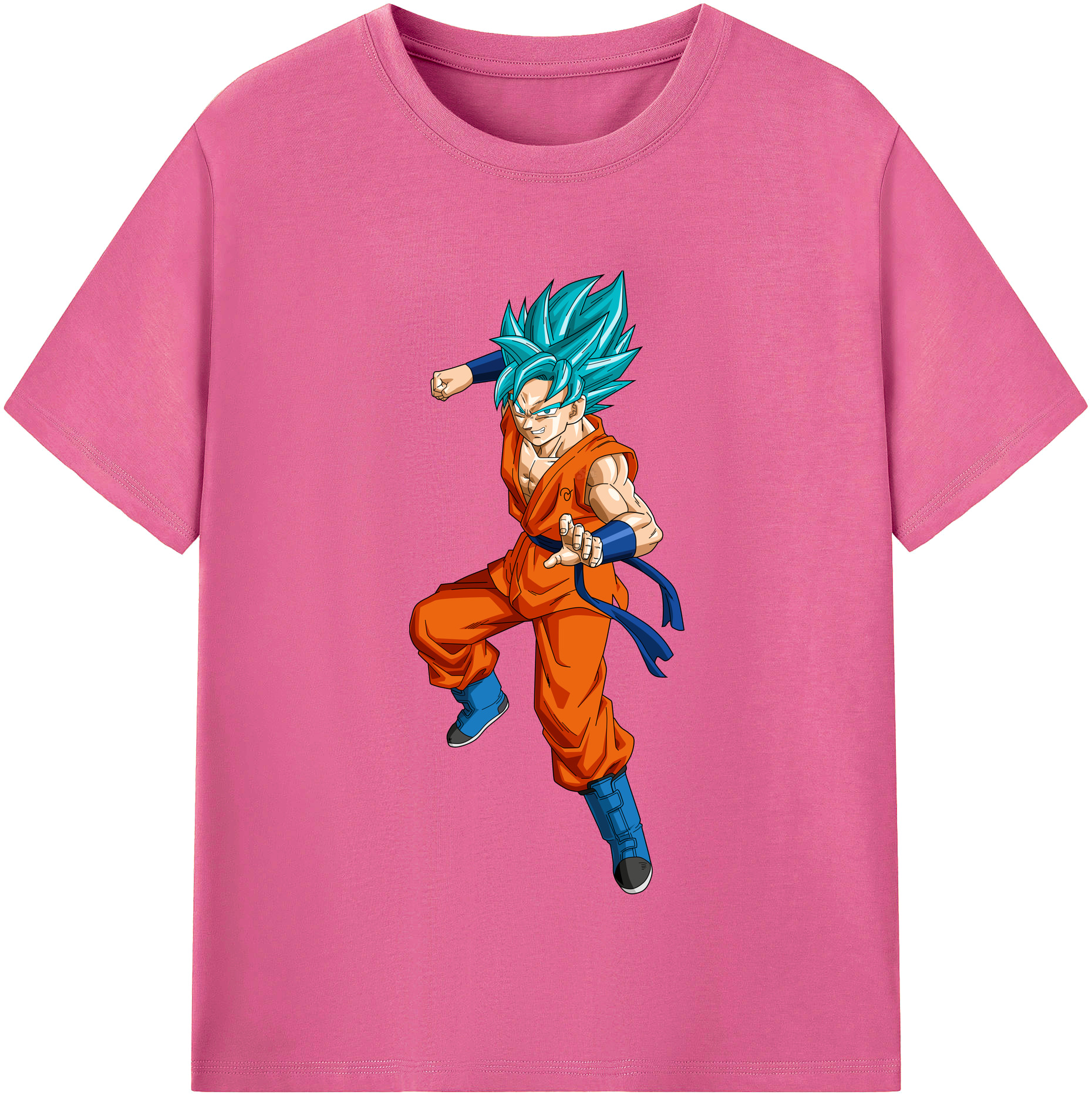 （画像用） ドラゴンボール ベジット DRAGON BALL Vegetto レディースカジュアルプリントTシャツ（綿100％）
